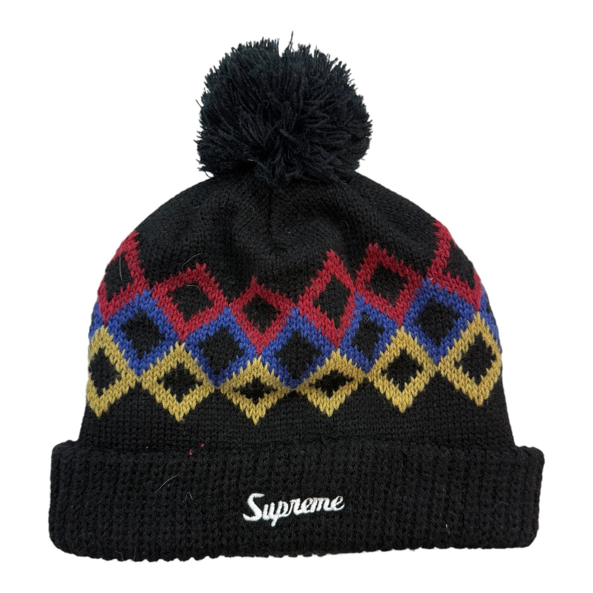 Supreme Diamonds Beanie Black