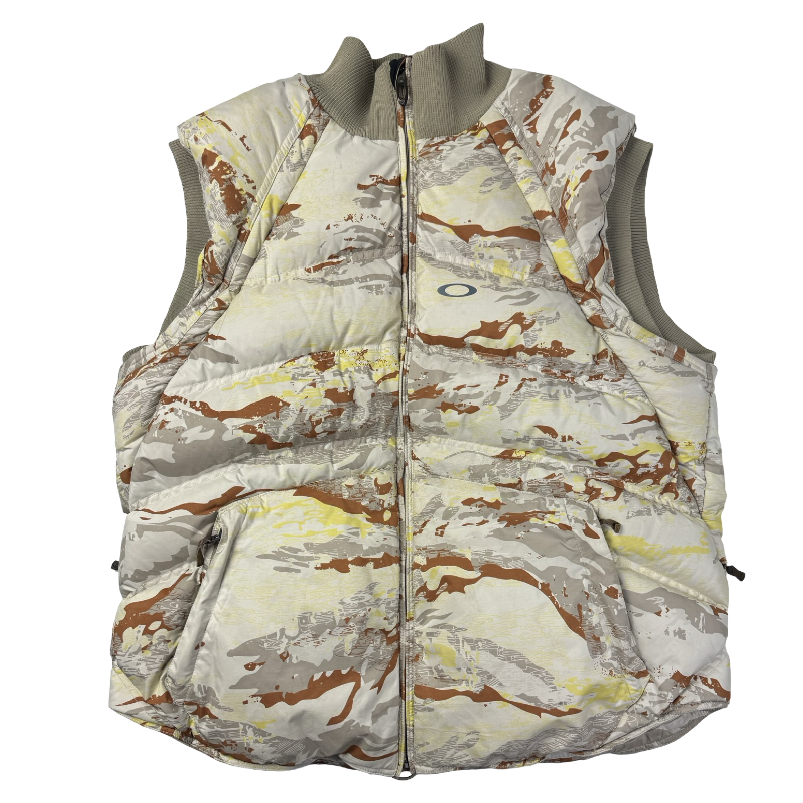 Vintage Oakley Desert Camo Snow Vest