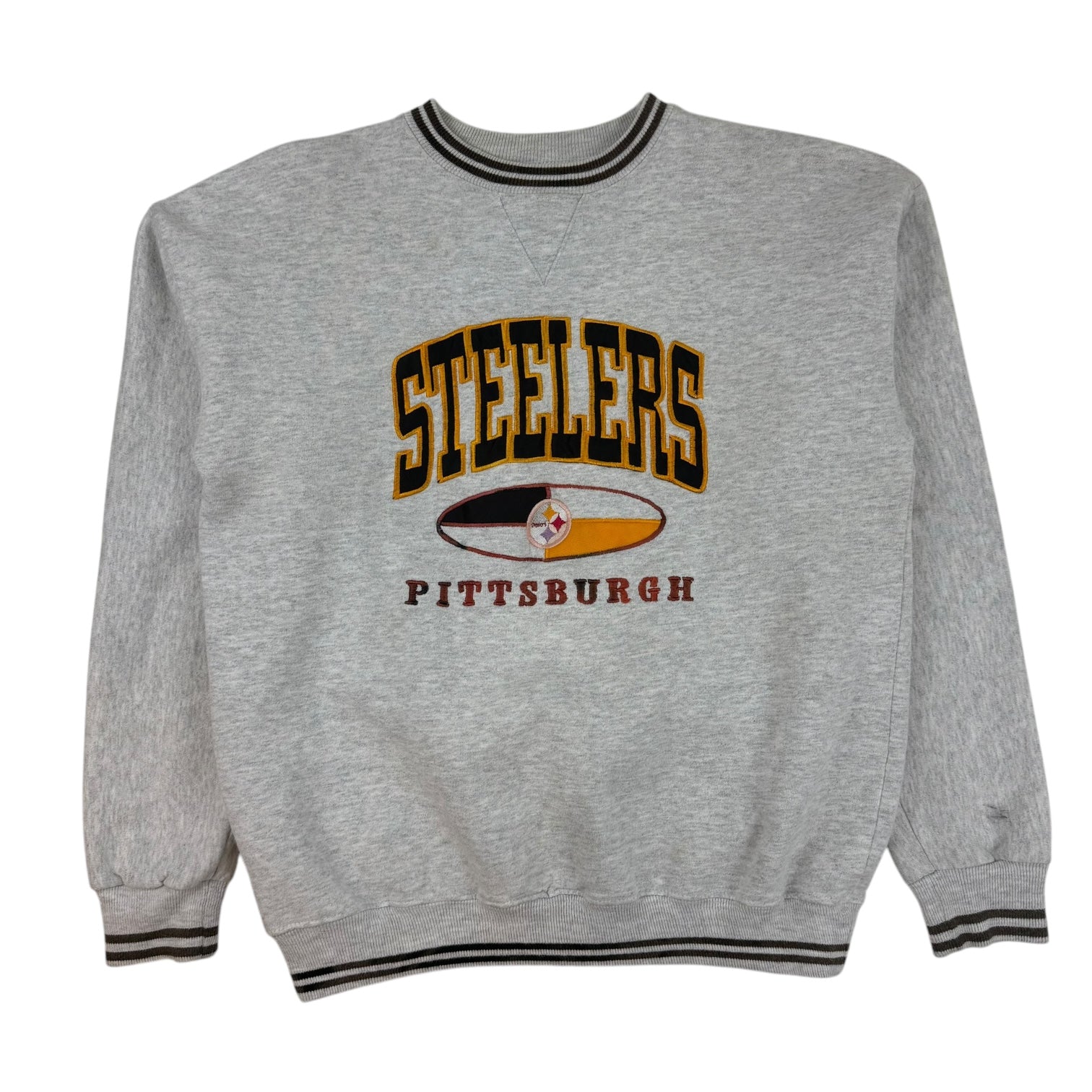 Vintage Pittsburgh Steelers Crewneck Grey