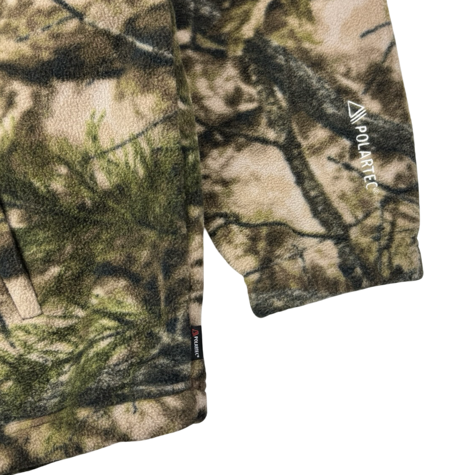 Supreme Polartec Face Mask Half Zip Hooded Sweatshirt Realtree AP Camo