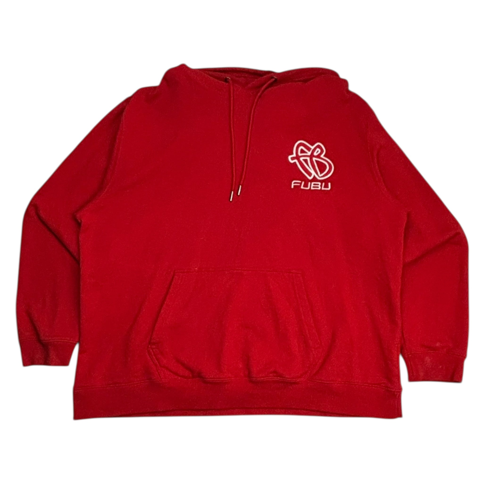 Vintage Y2K Fubu Pocket Logo Hoodie