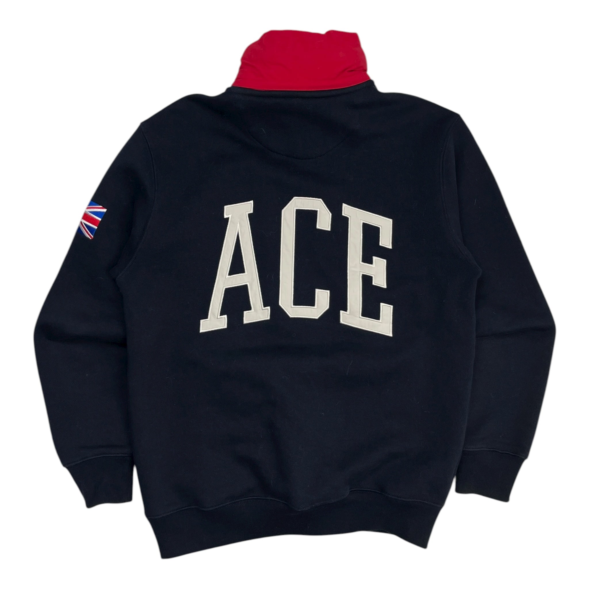 Palace Pal GB Quarter Zip Sweatshirt Navy