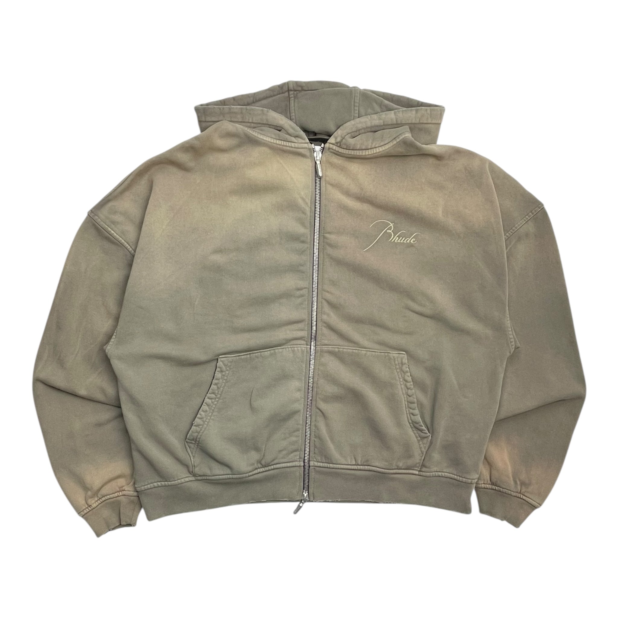 Rhude Zip Up Hoodie Sundry Elephant