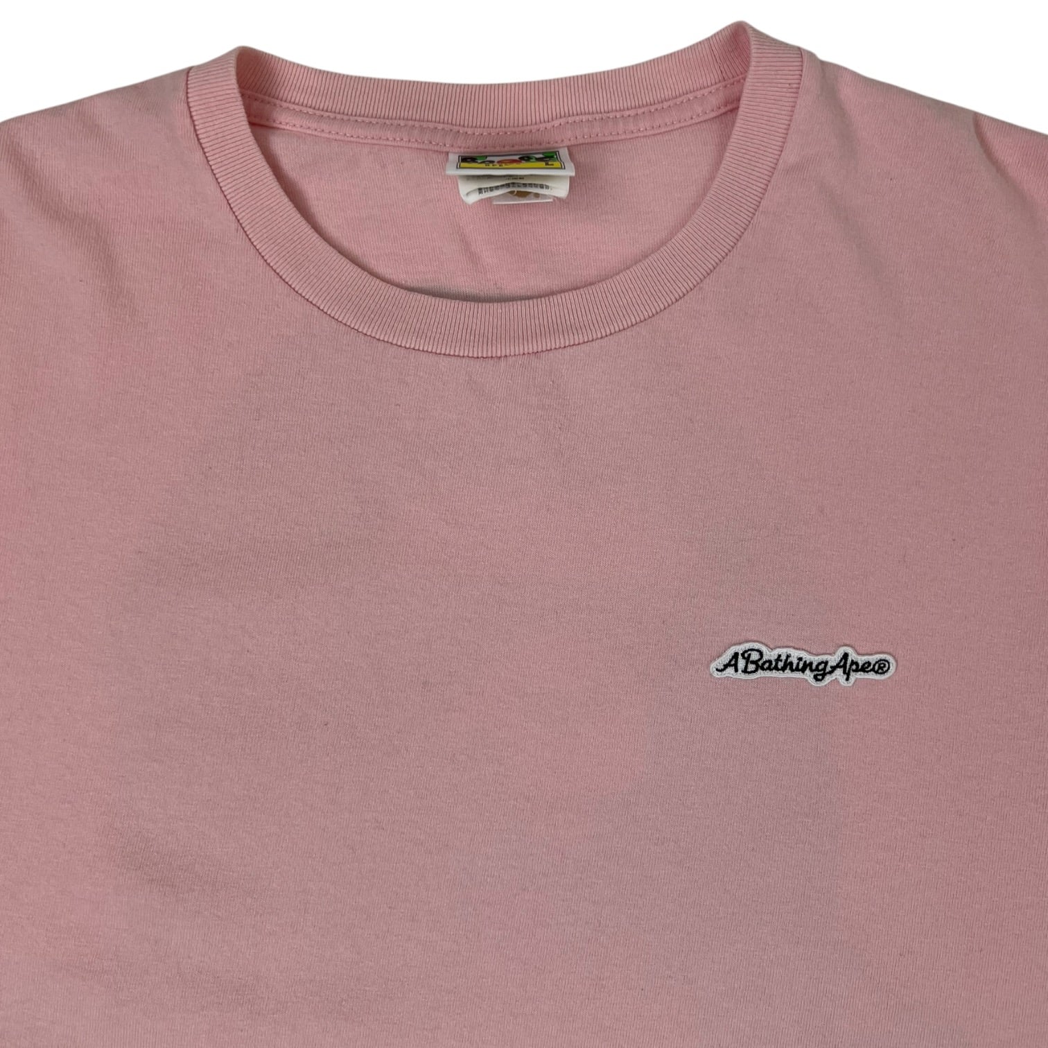 A Bathing Ape One Point Relaxed Fit Tee Pink