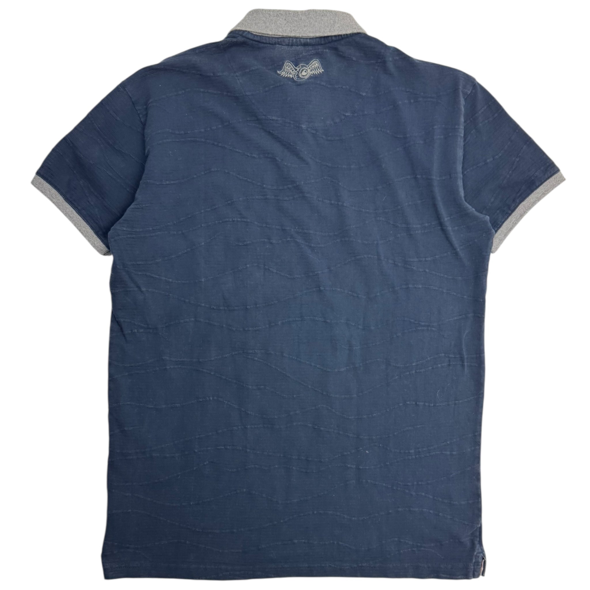 Y2K Von Dutch Collared Polo Shirt