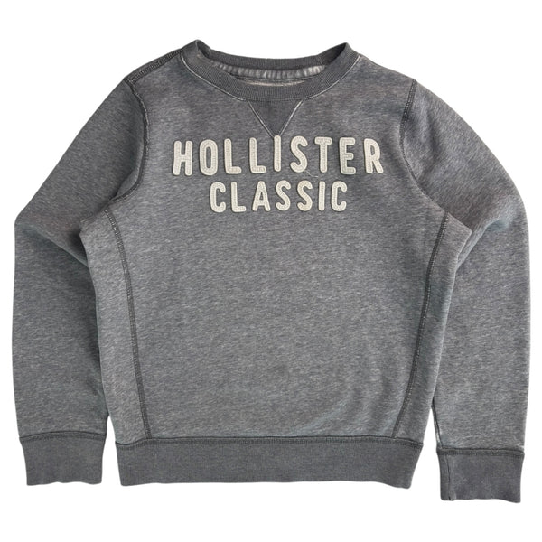 (W) Vintage Y2K Hollister Crewneck Grey