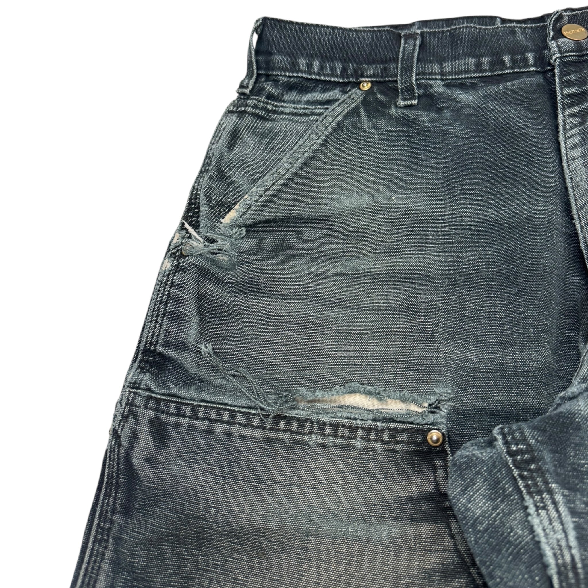 Carhartt Double Knee Work Pant Distressed Fest