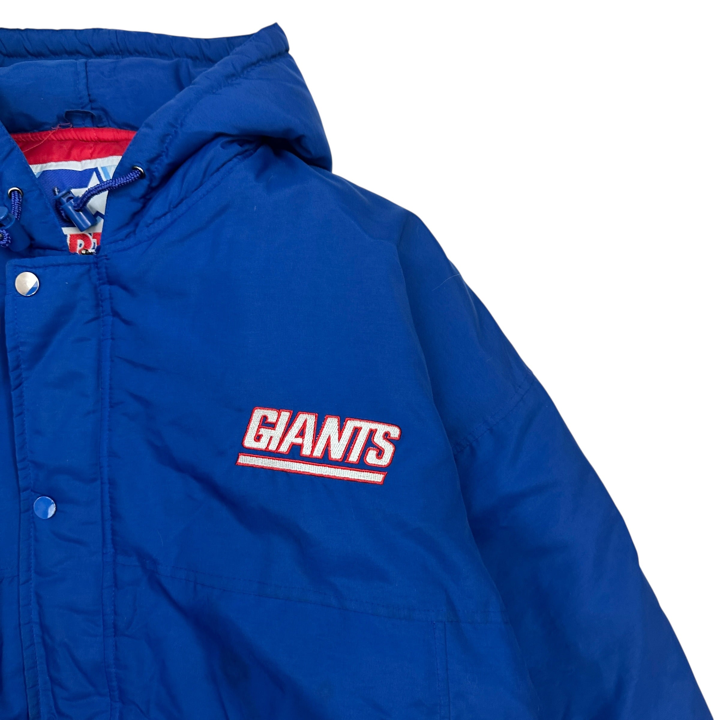 Vintage Starter New York Giants Insulated Jacket Blue