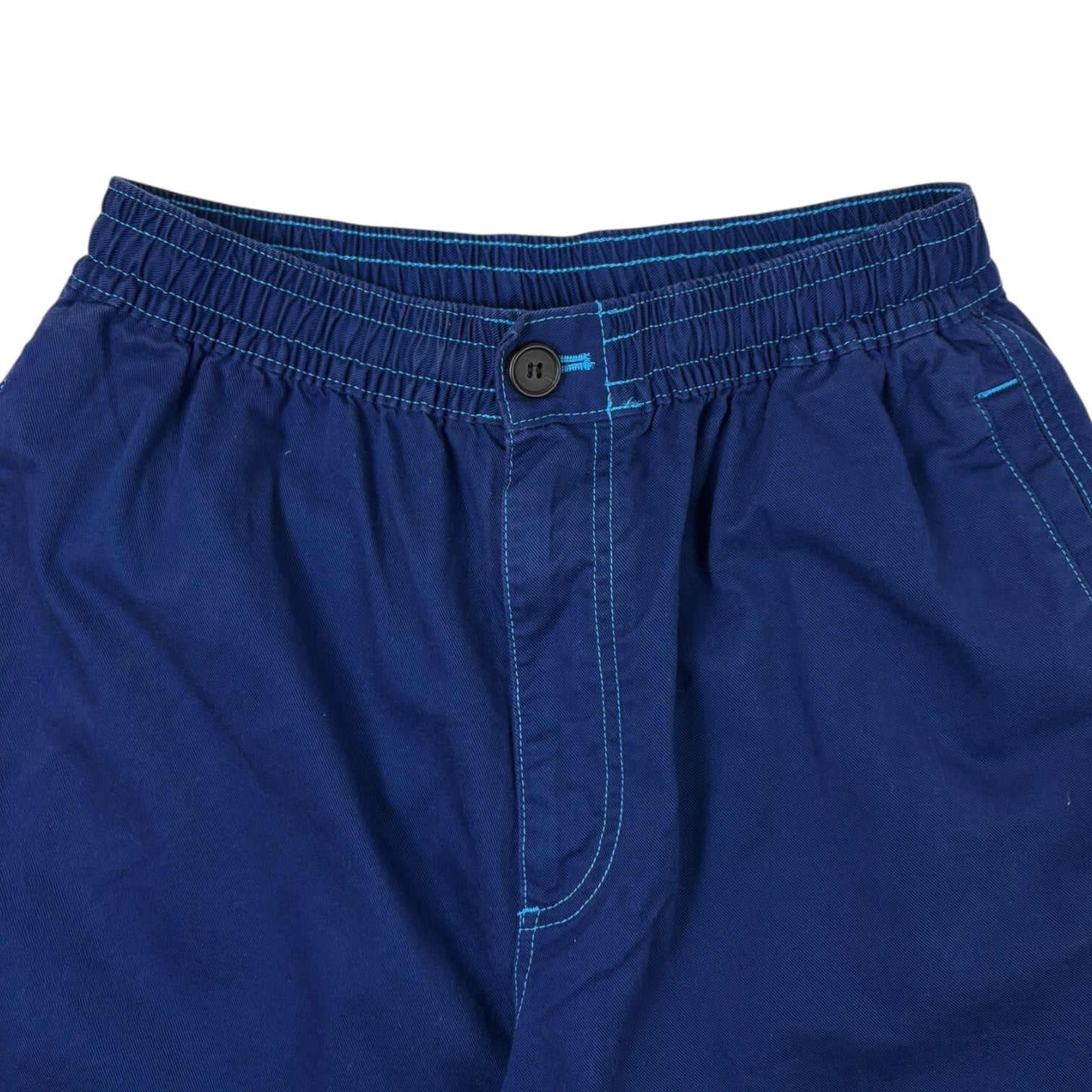 Marni x Uniqlo Wide Fit Boxy Shorts Blue