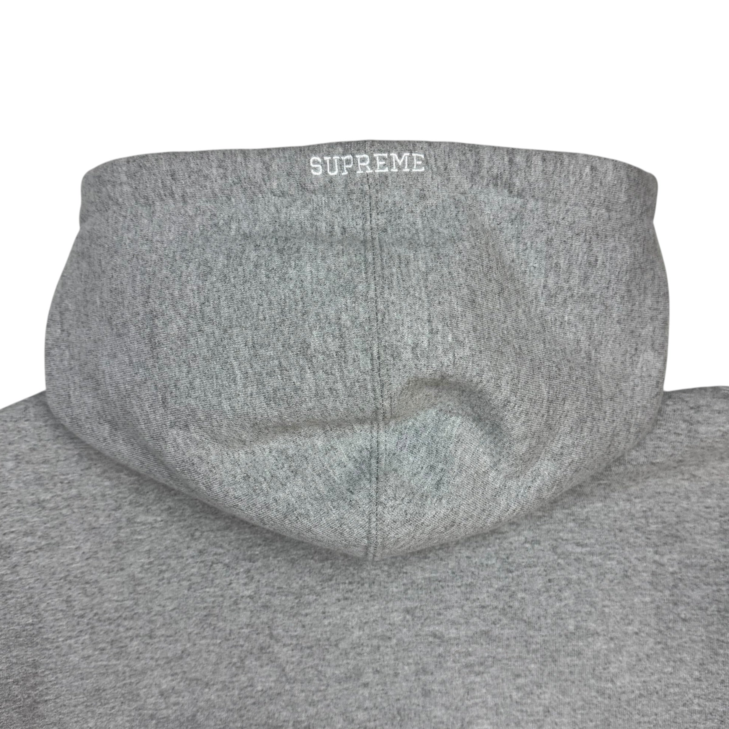 Supreme S Logo Hoodie Grey