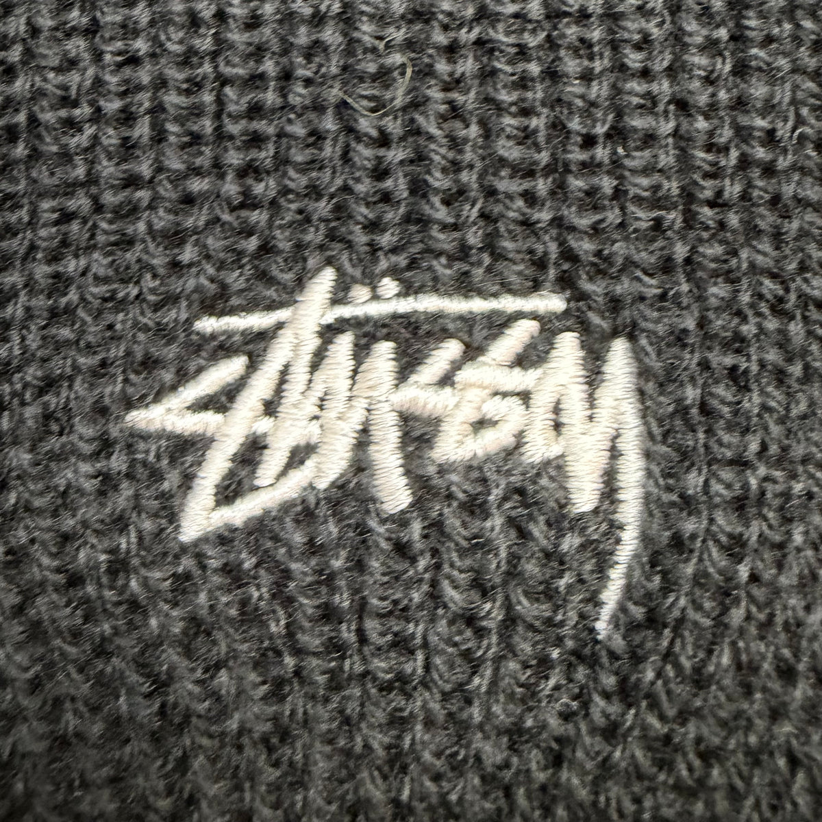 Stussy Stock Knit Balaclava Black