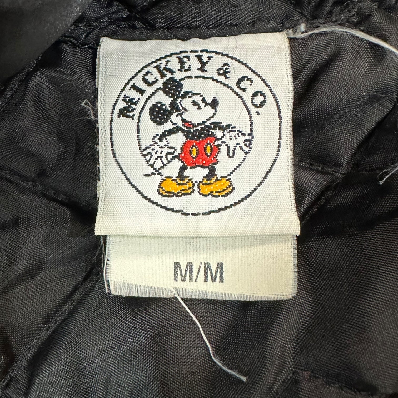 Vintage Disney Mickey Mouse ‘Mickey’s Billiards’ 8 Ball Varsity Jacket