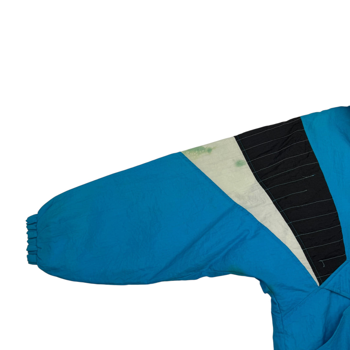 Vintage Starter Carolina Panthers Quarter Zip Jacket Sky Blue