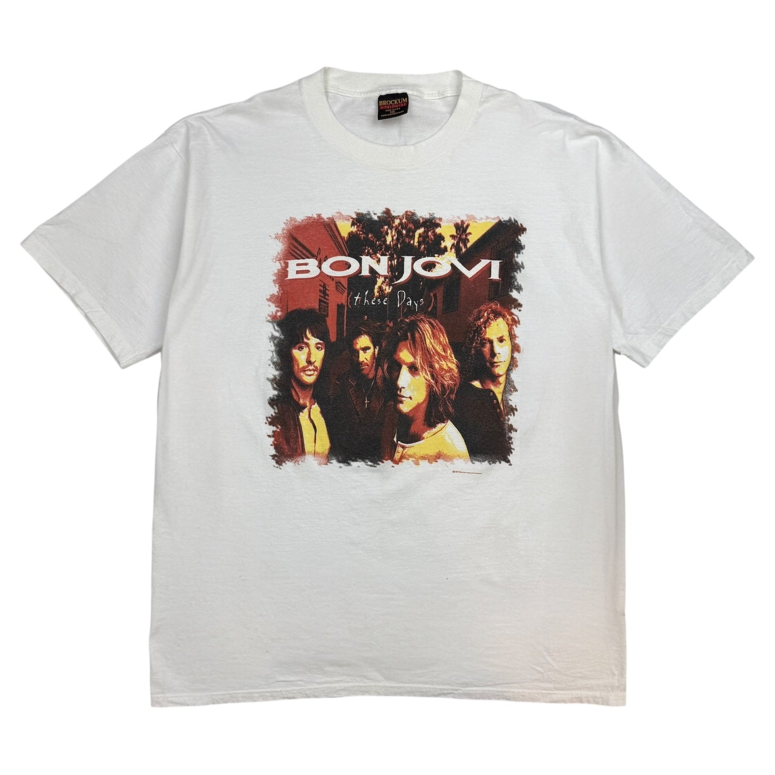 1995 Bon Jovi ‘These Days’ Tee White