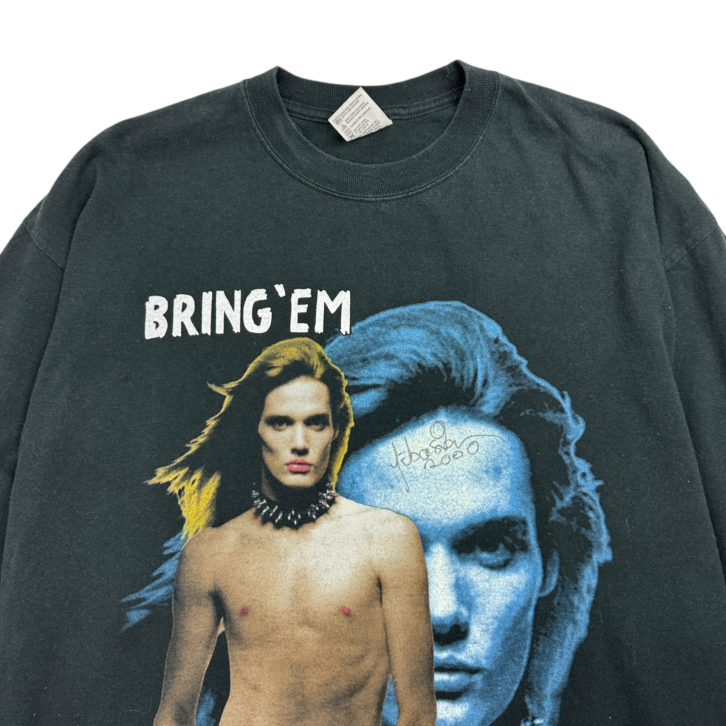 1999 Sebastian Bach ‘Bring ‘Em Bach Alive’ L/S Tee Black