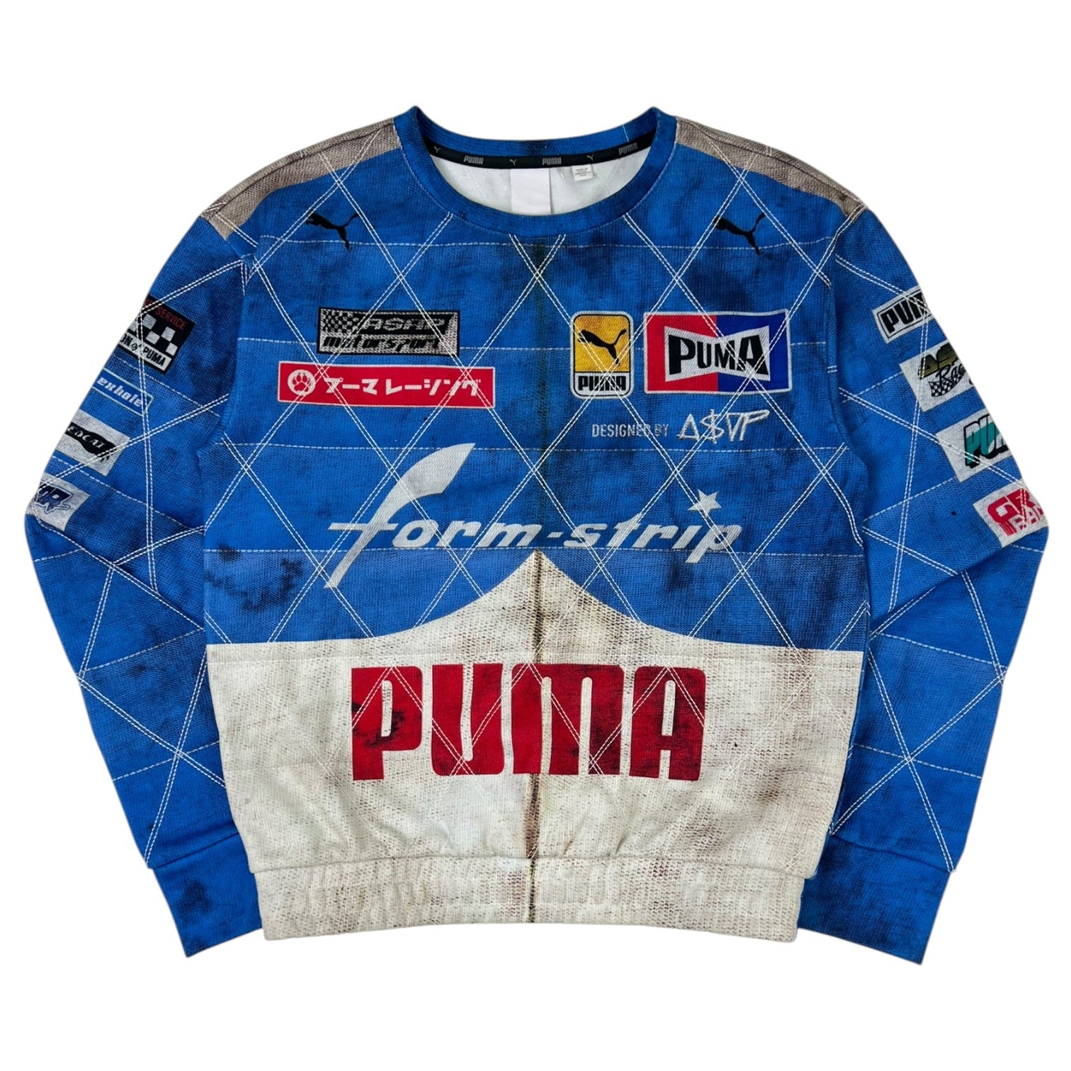 Puma x Asap Rocky Quilted Sweatshirt Clyde Royal