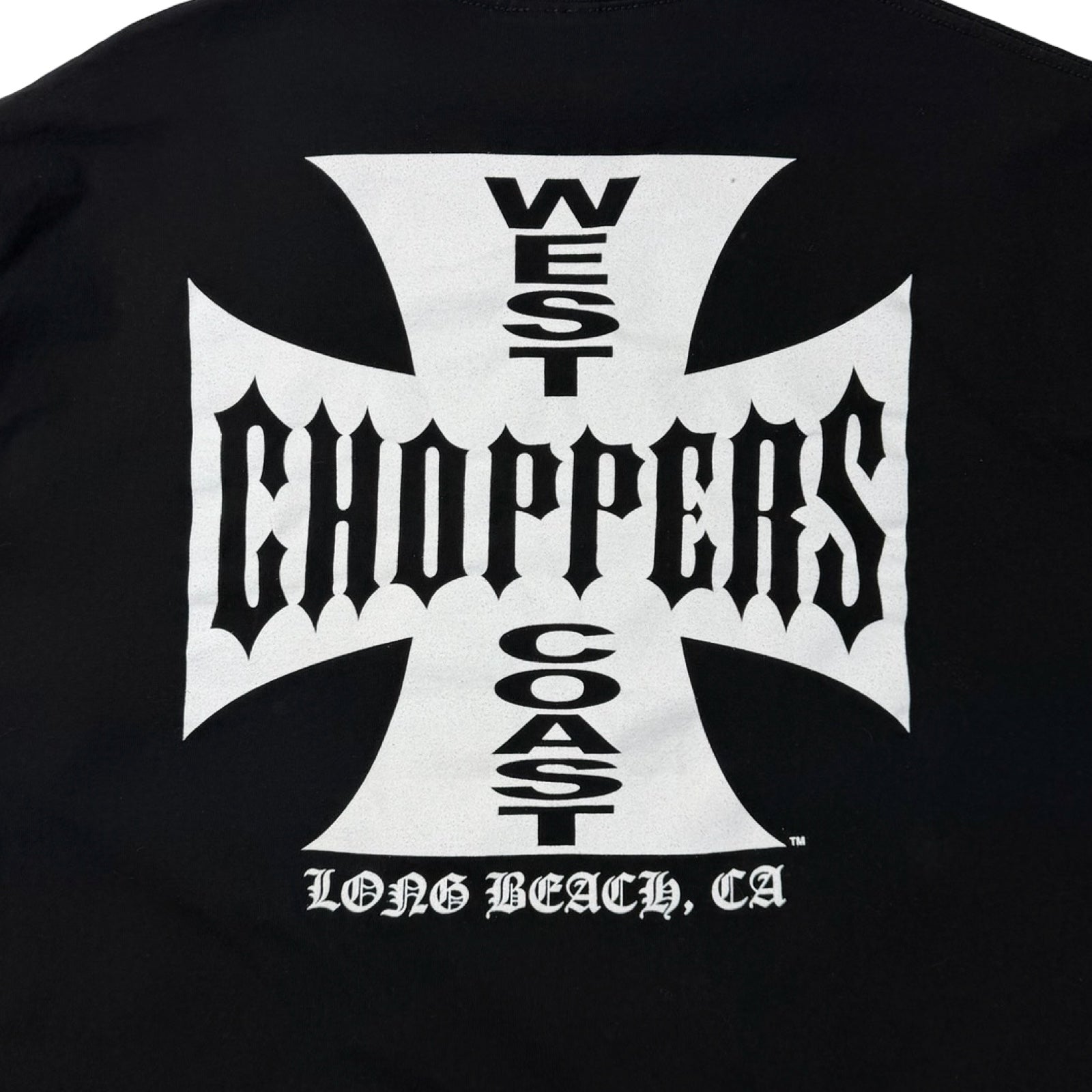 Vintage West Coast Choppers Cross L/S T-Shirt Black