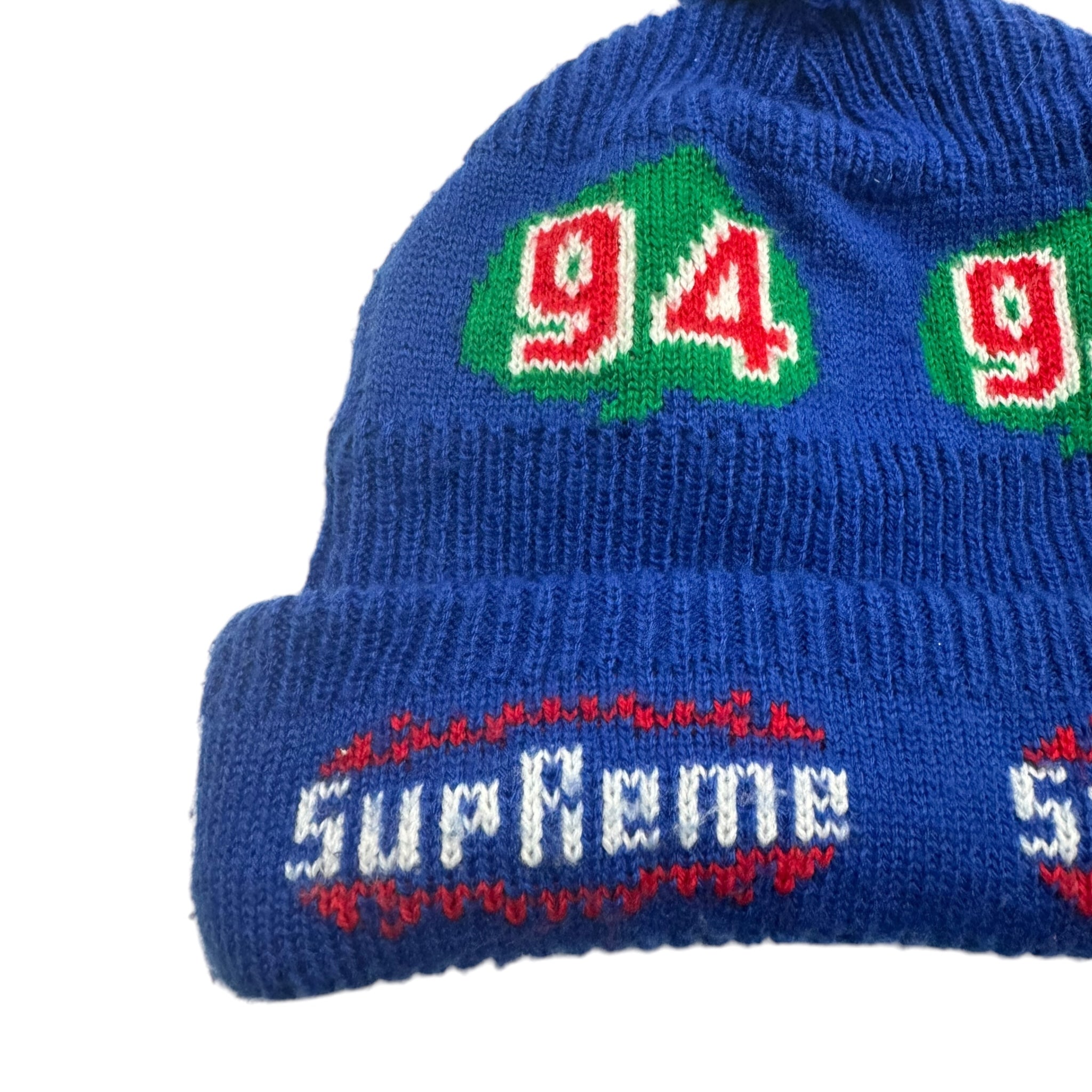 Supreme Leaf Beanie Blue