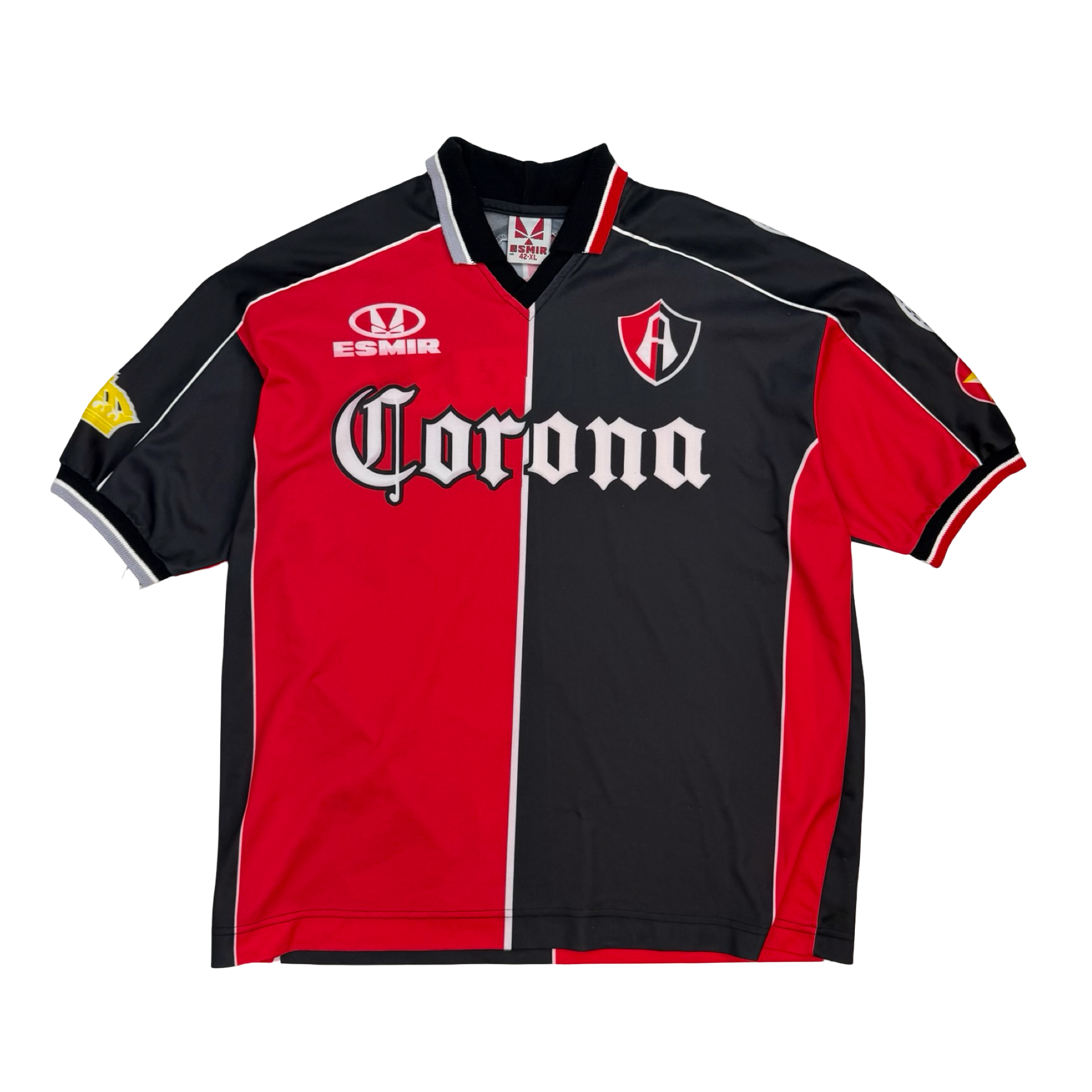 Vintage Atlas FC Home Jersey Black/Red