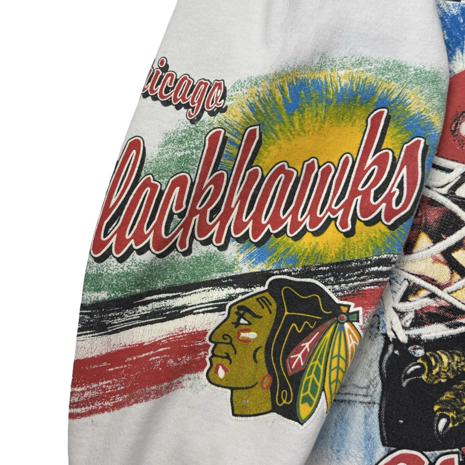 1993 Chicago Blackhawks Bulletin Crewneck