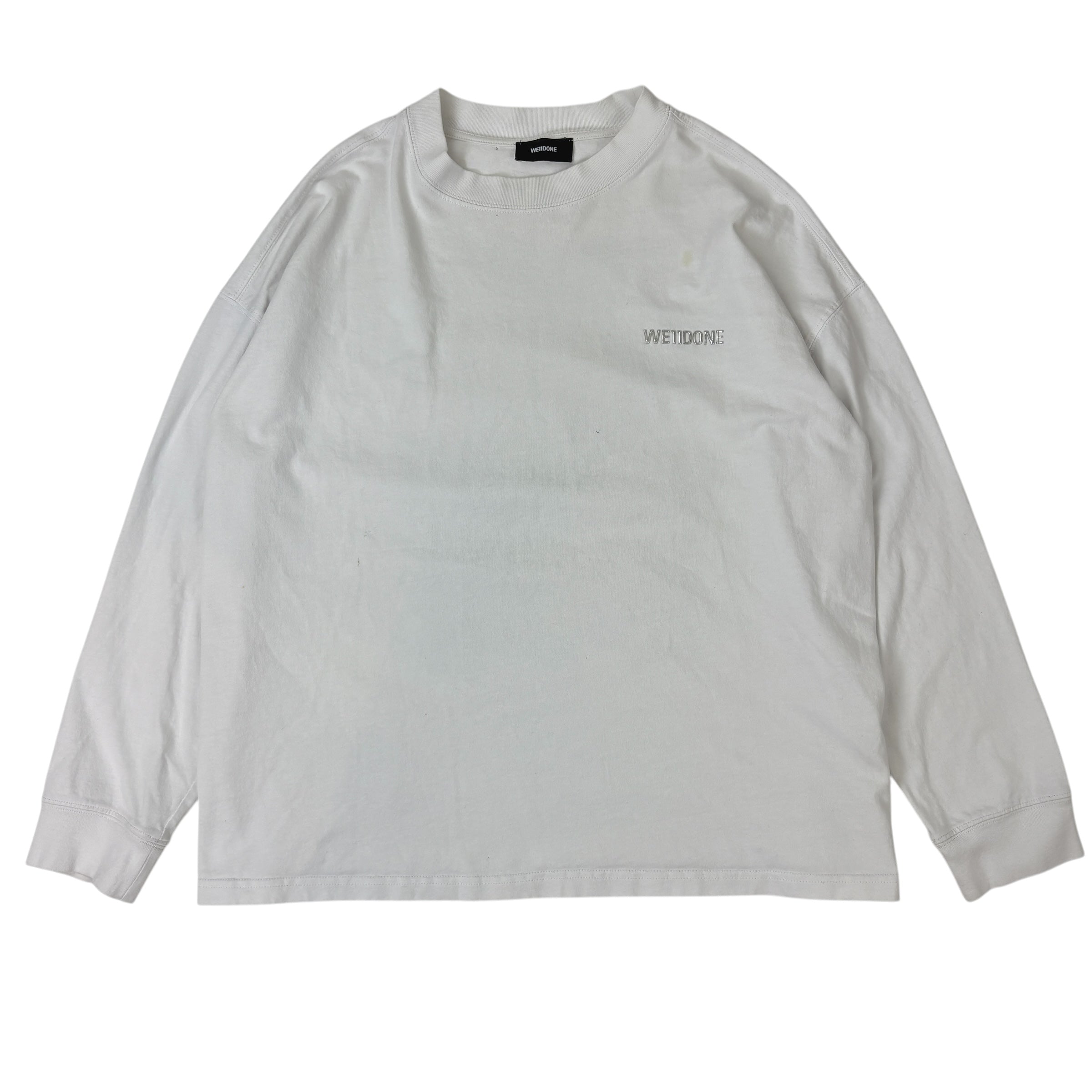 WE11DONE Graphic Long Sleeve Shirt