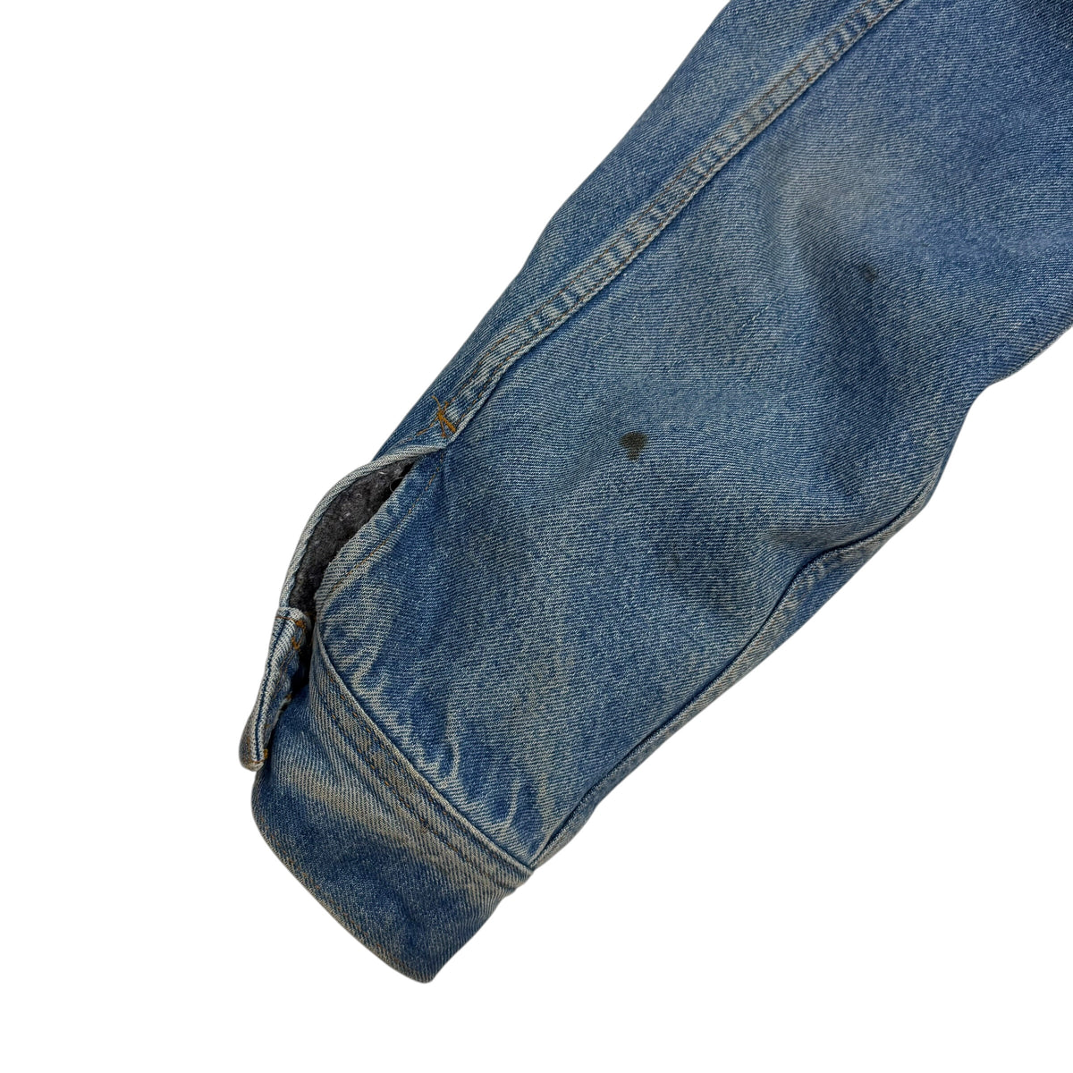 Vintage Mustang Stormrider Denim Trucker Jacket Blue
