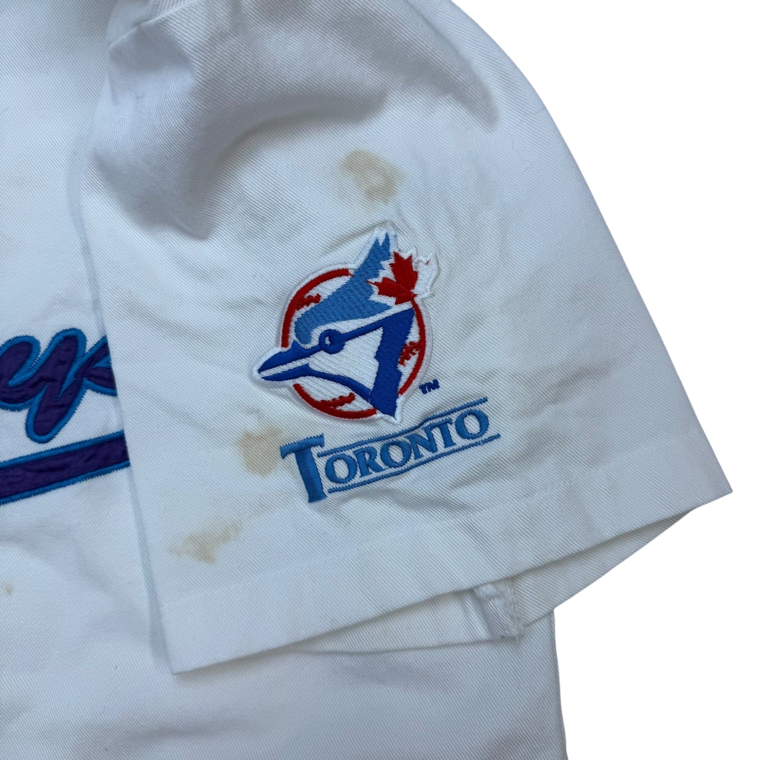 Vintage Softwear Toronto Blue Jays Jersey White