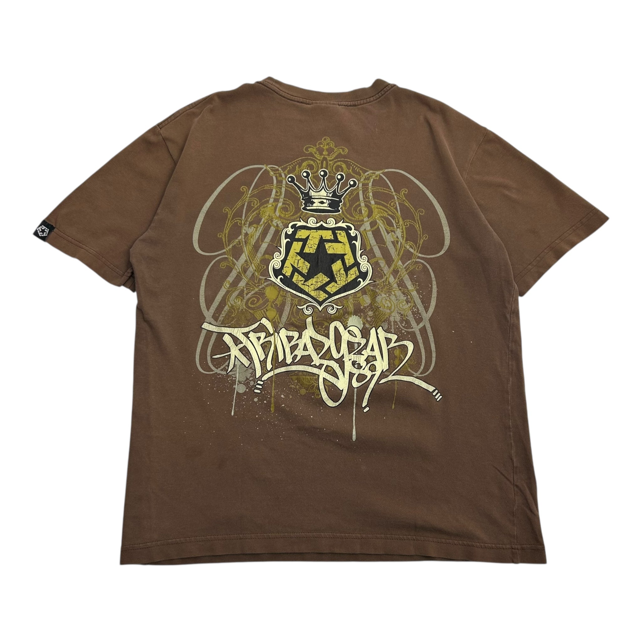 Vintage Y2K Tribal Graffiti Tee