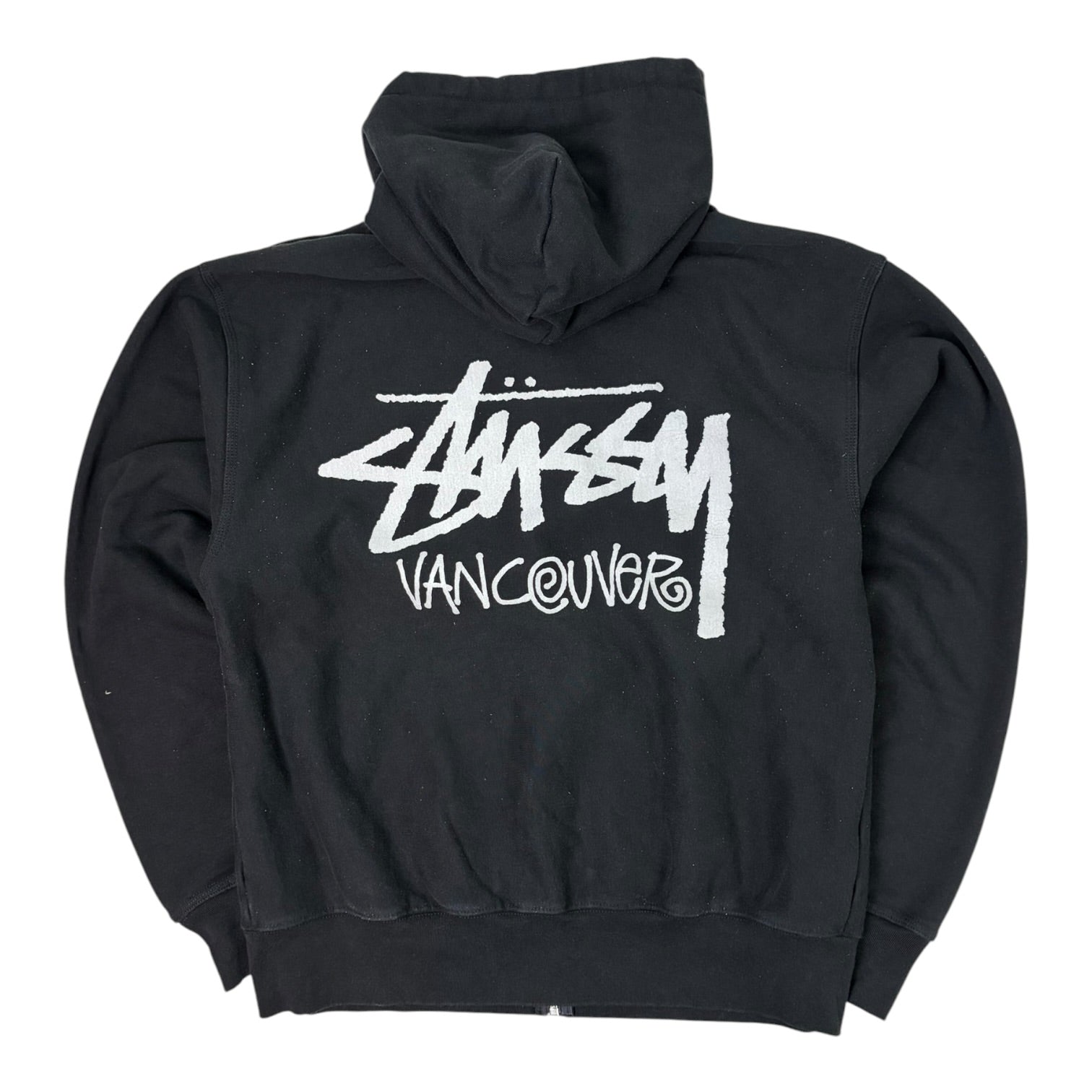 Stussy Vancouver Chapter Zip Up Sweatshirt Black
