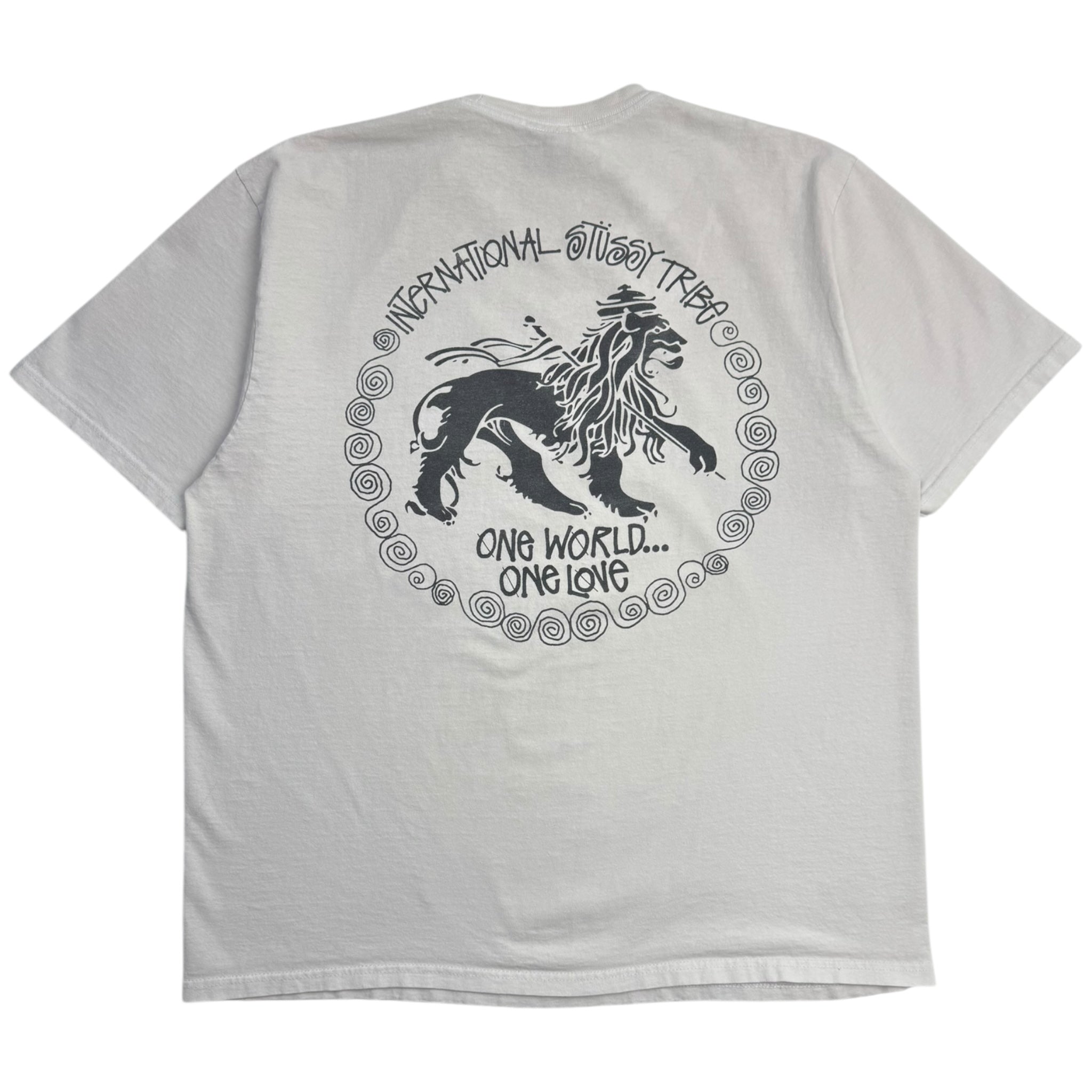 Stussy 1ST Lion Tee White