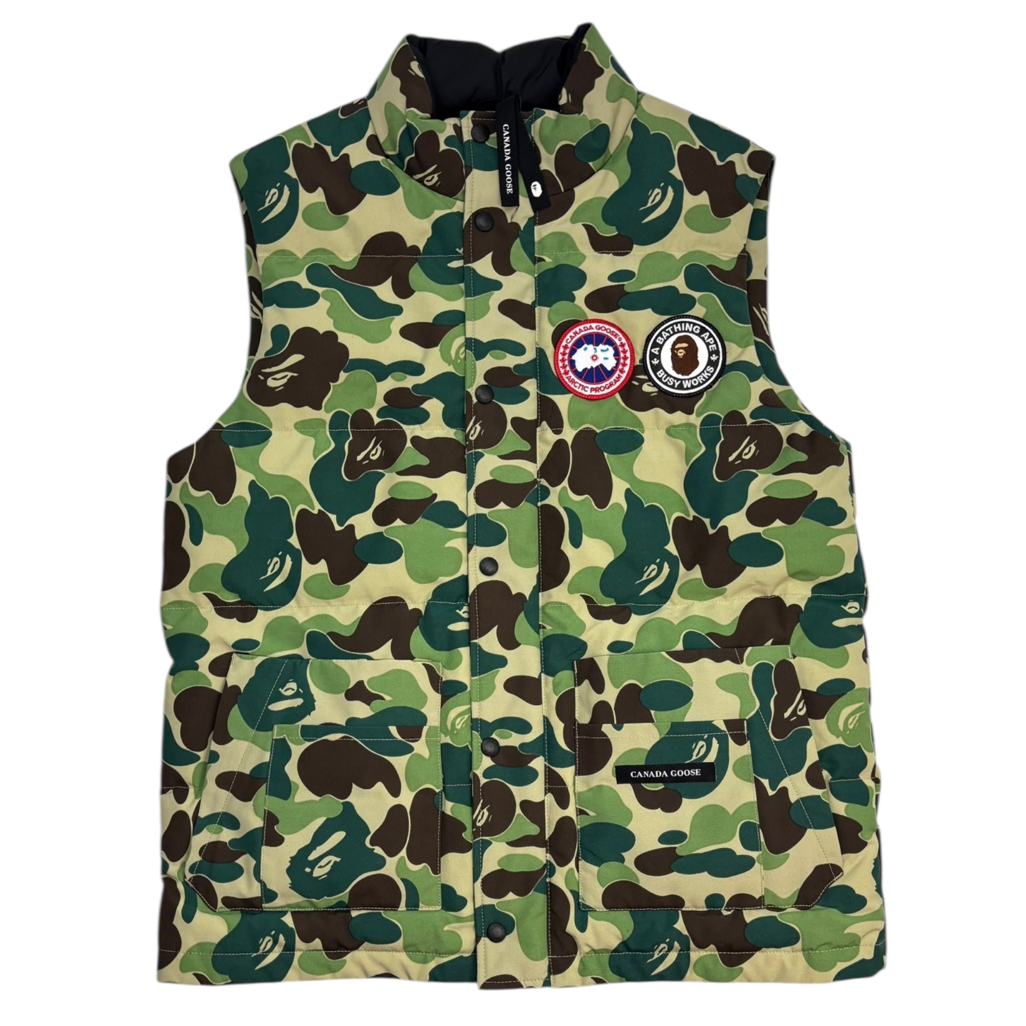 Bape X Canada Goose Freestyle Vest