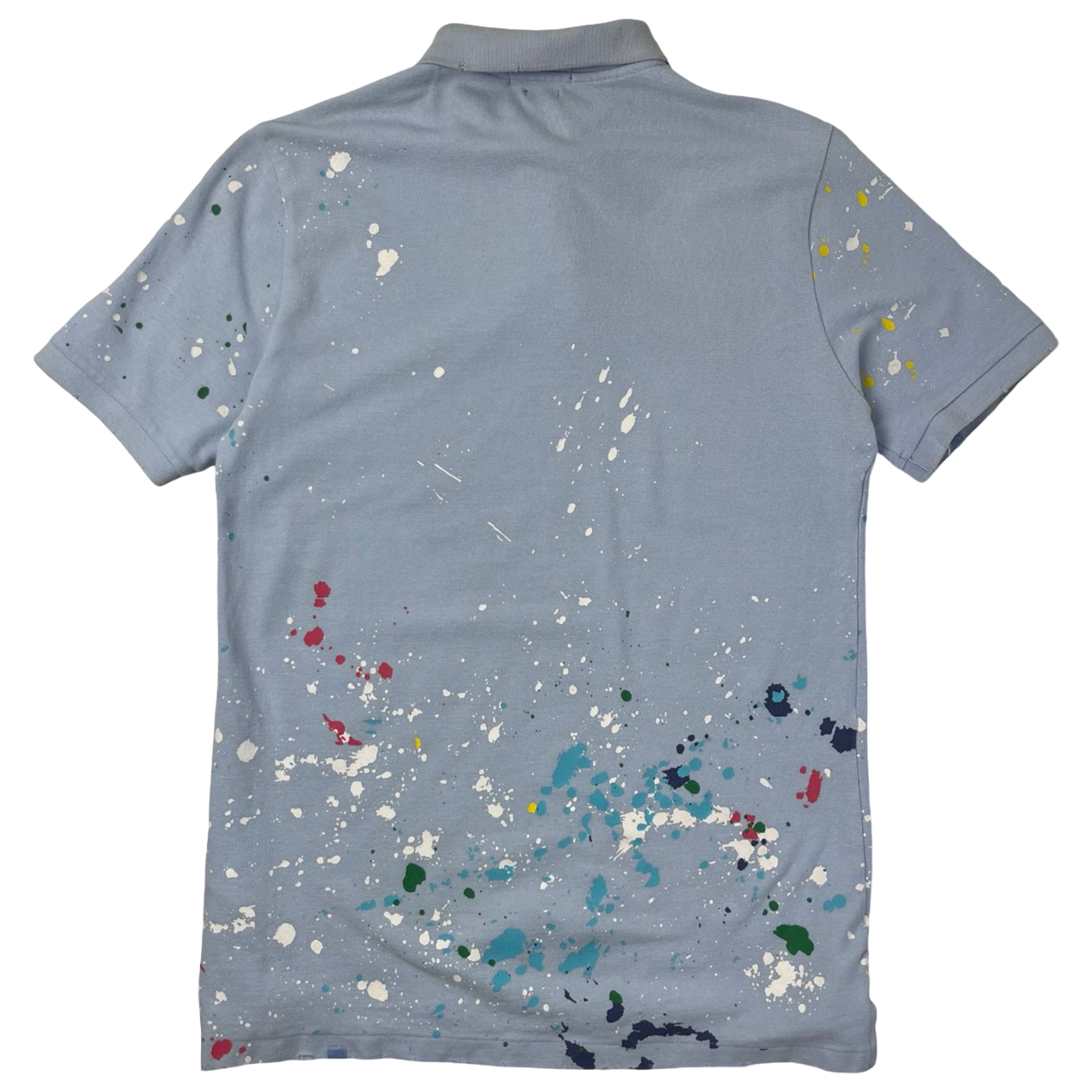 Polo Ralph Lauren Paint Splatter Polo Baby Blue