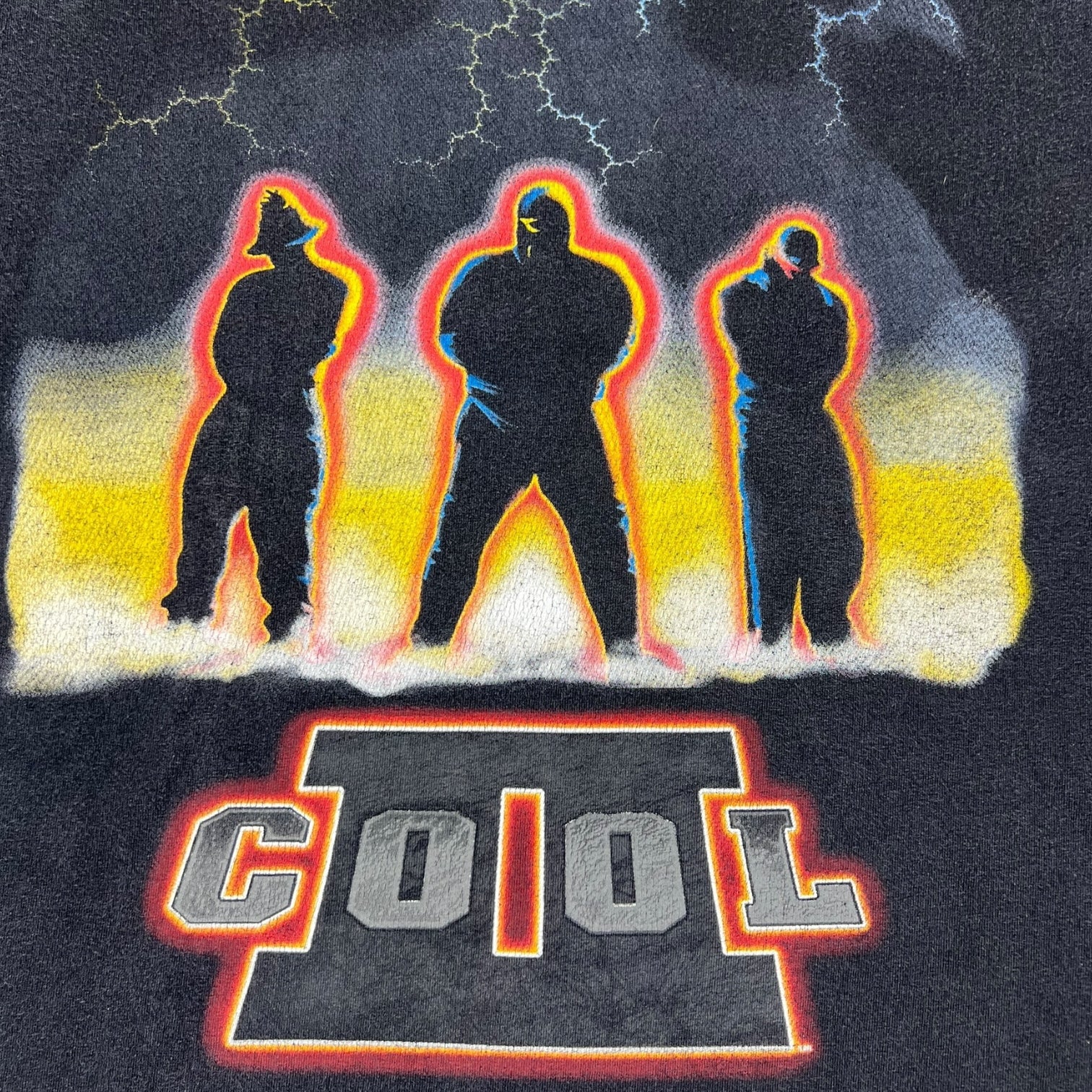 Vintage 2000 WWF.com Rishiki “II Cool” T-Shirt Black