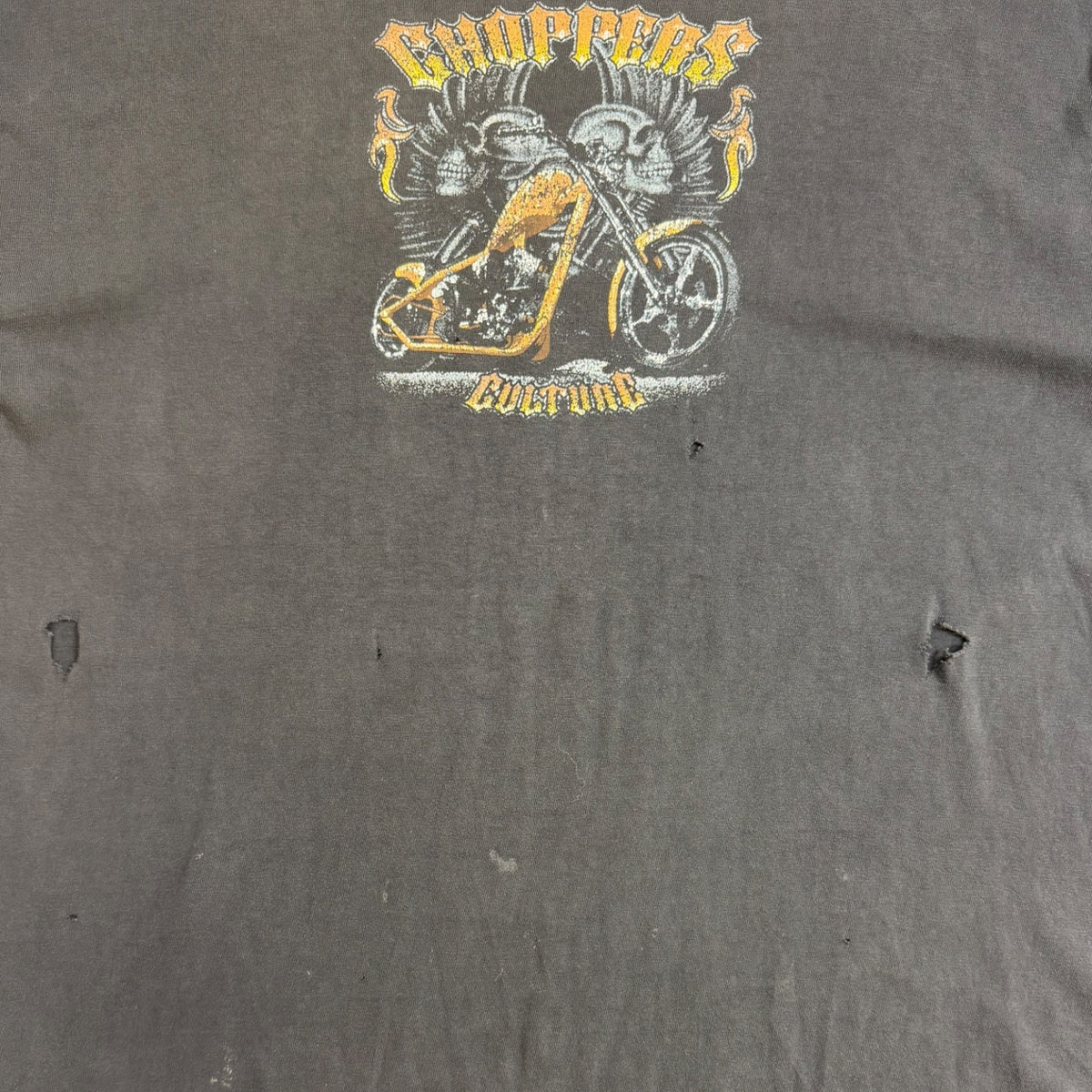 Vintage Orange County Choppers Flame T-Shirt Black