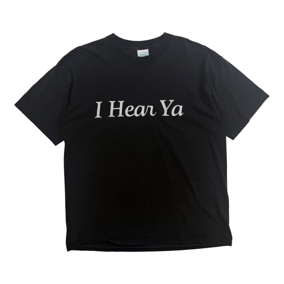 Vintage I Hear Ya T-Shirt Black