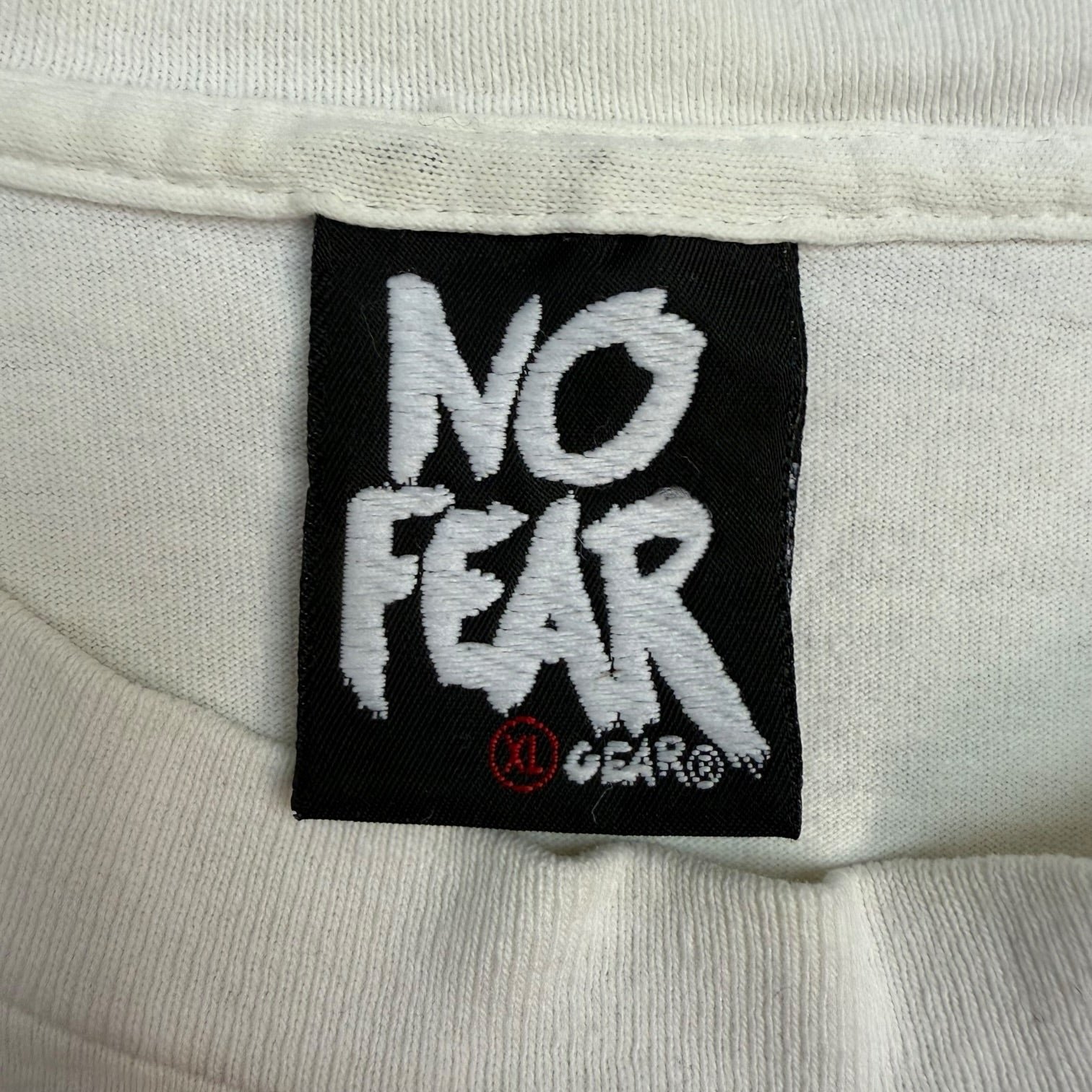 Vintage No Fear ‘Get A Spine’ Tee White