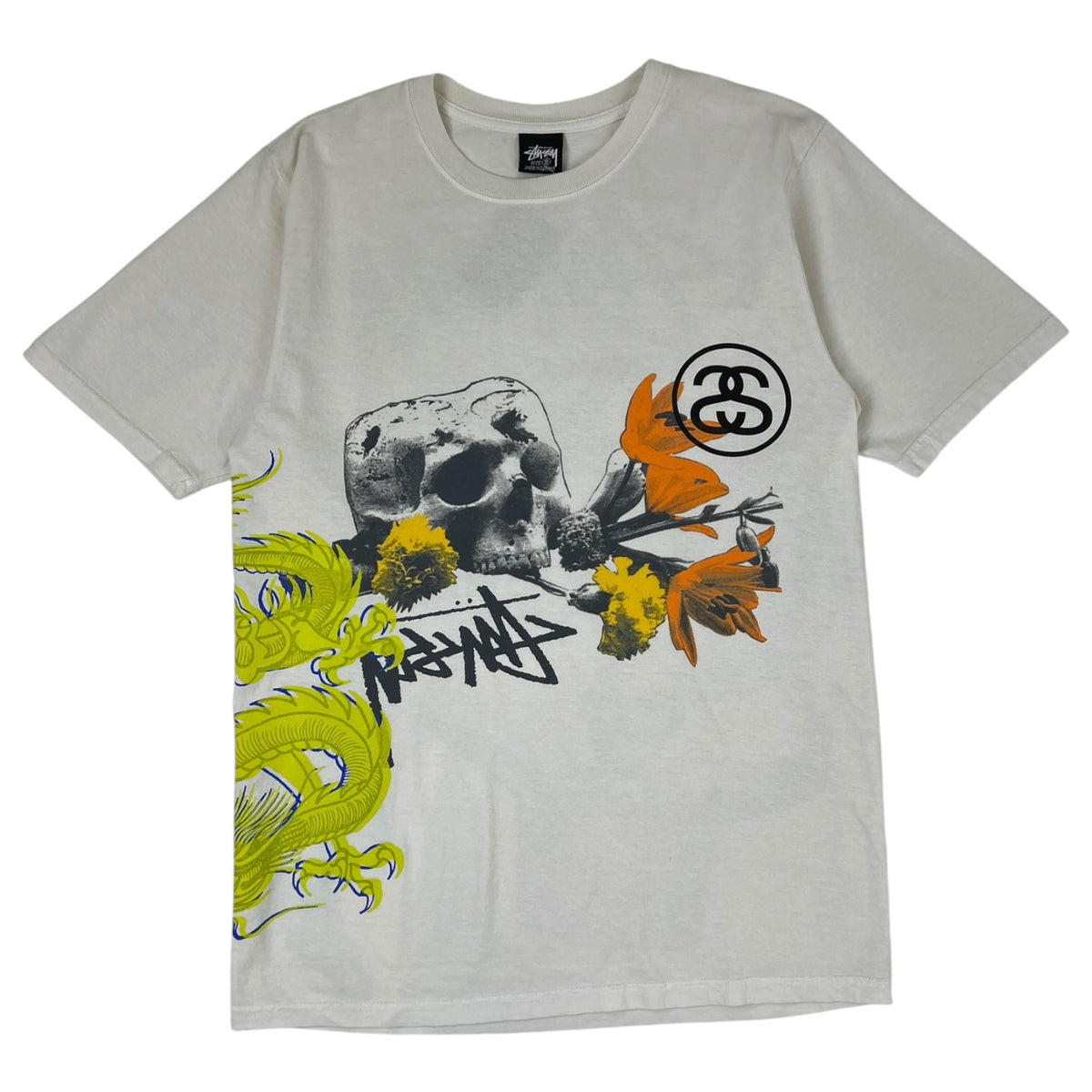 Stussy Strike Pigment Dyed T-Shirt Natural