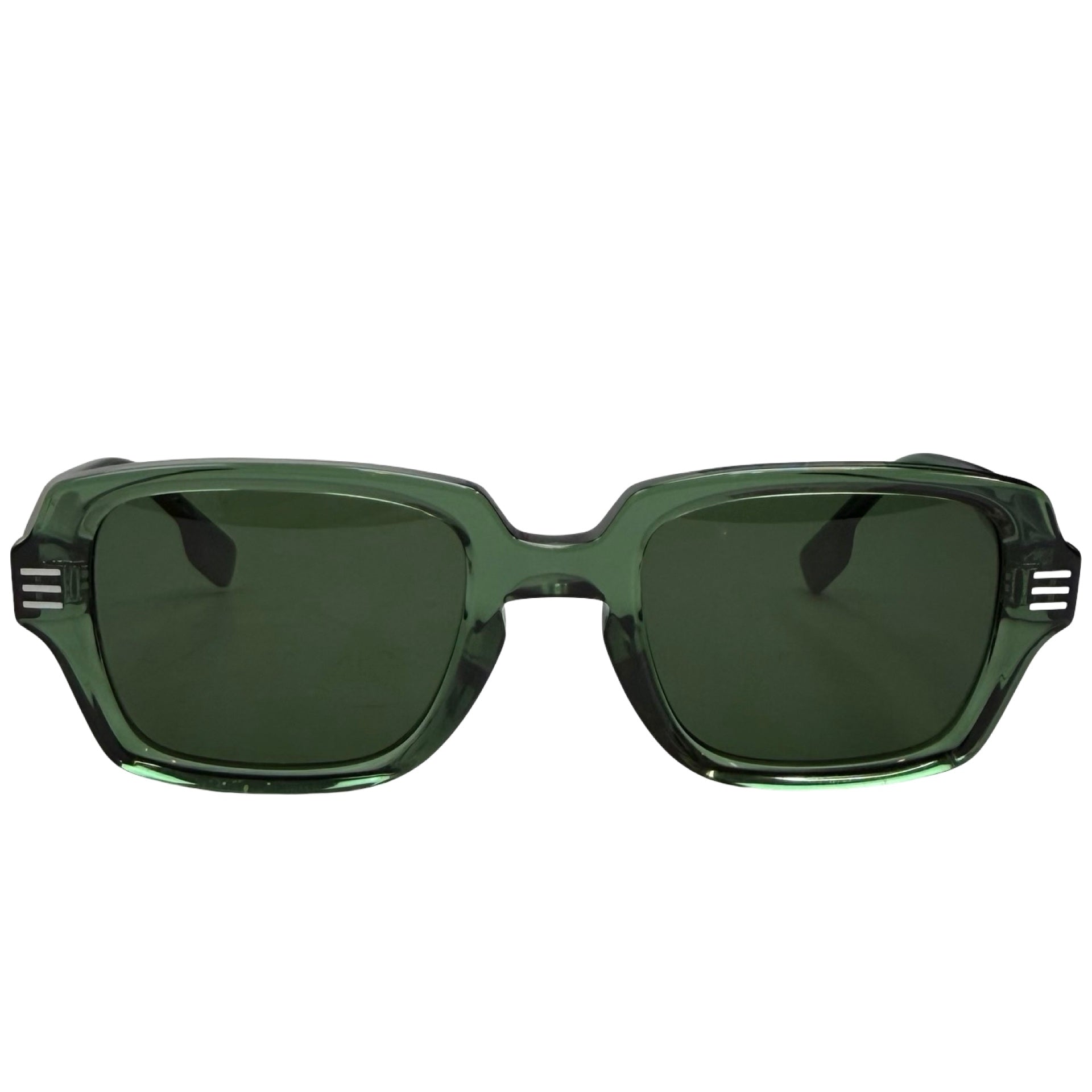 Burberry Eldon Square Frame Sunglasses Green