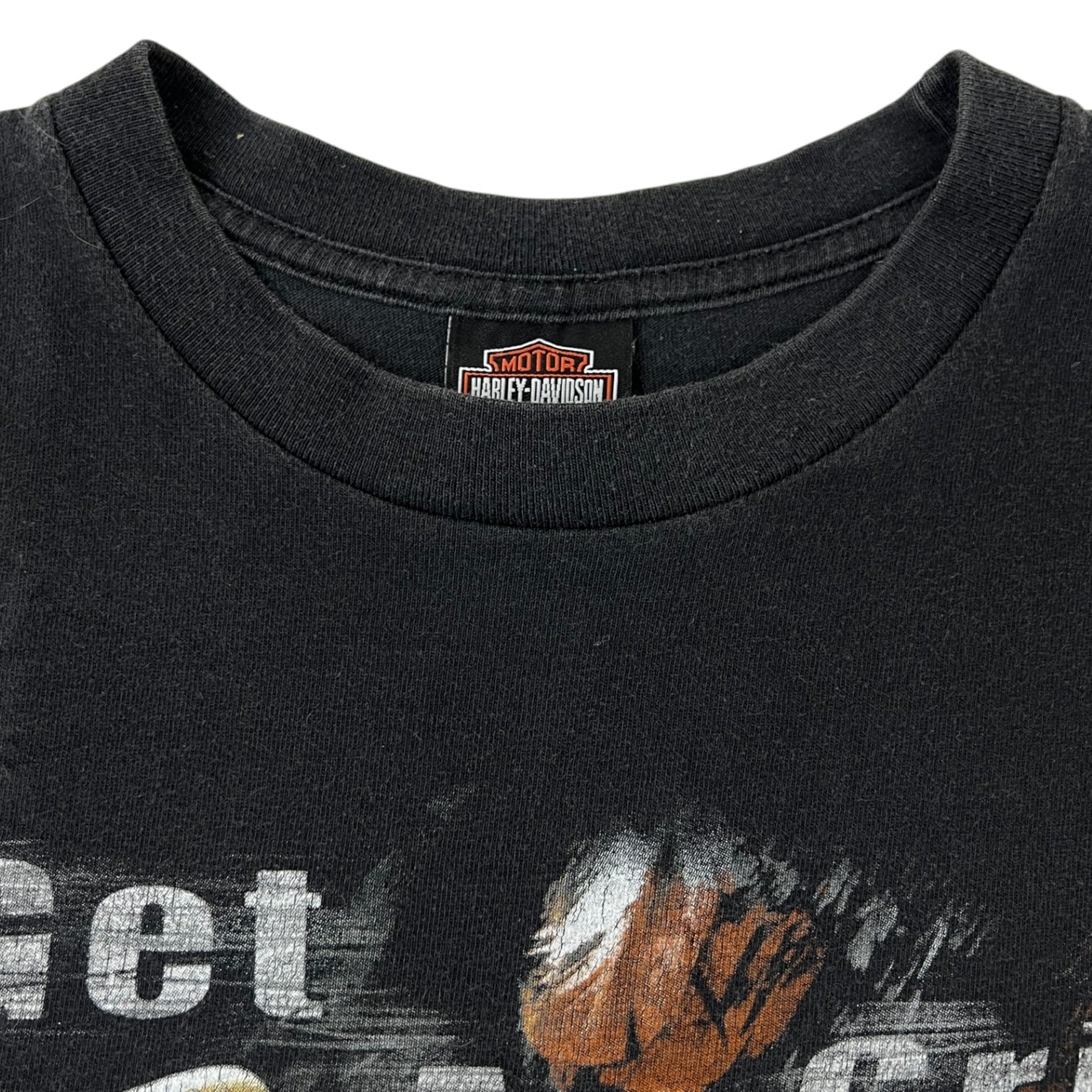 Vintage Harley Davidson of Big Island, HI “Get A Grip” T-Shirt Black
