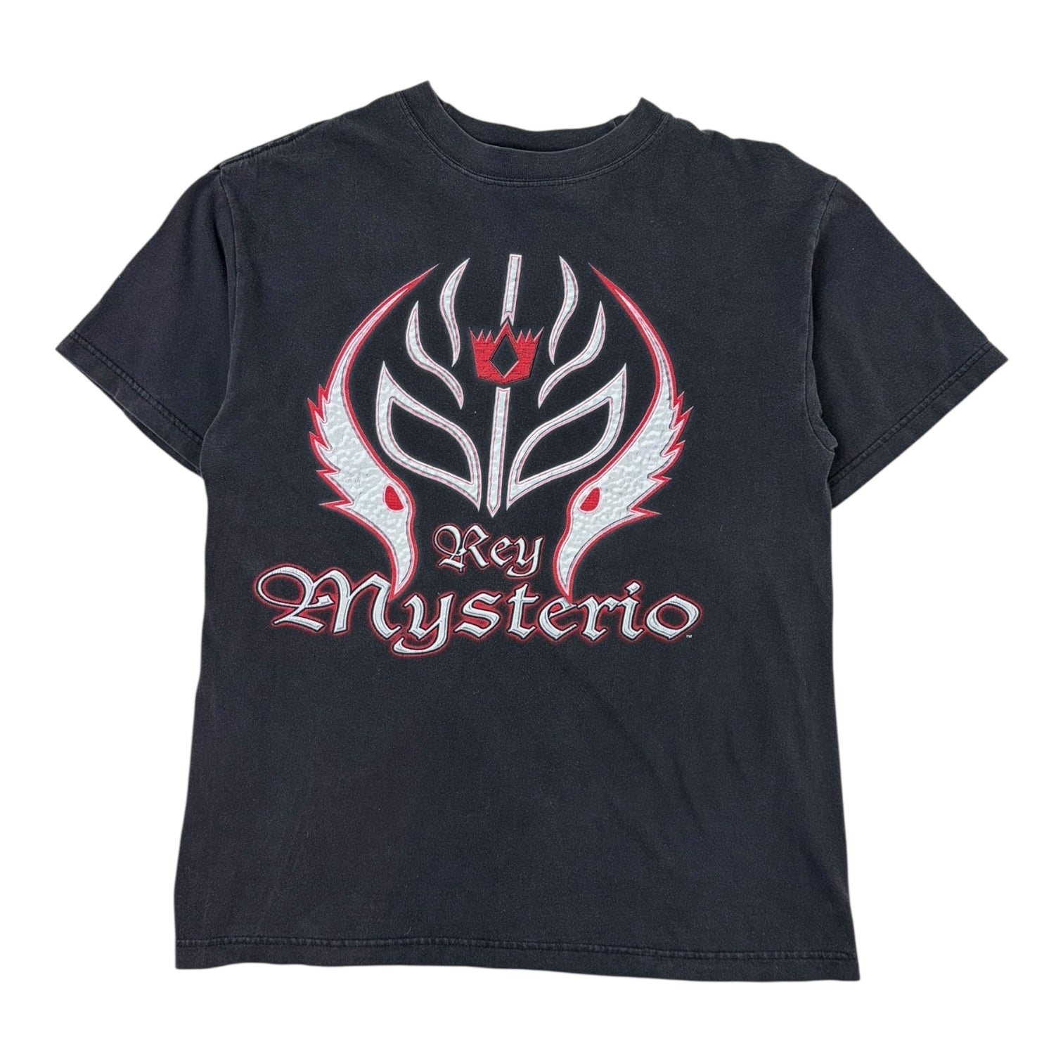 Vintage 2002 WWE Rey Mysterio T-Shirt Black