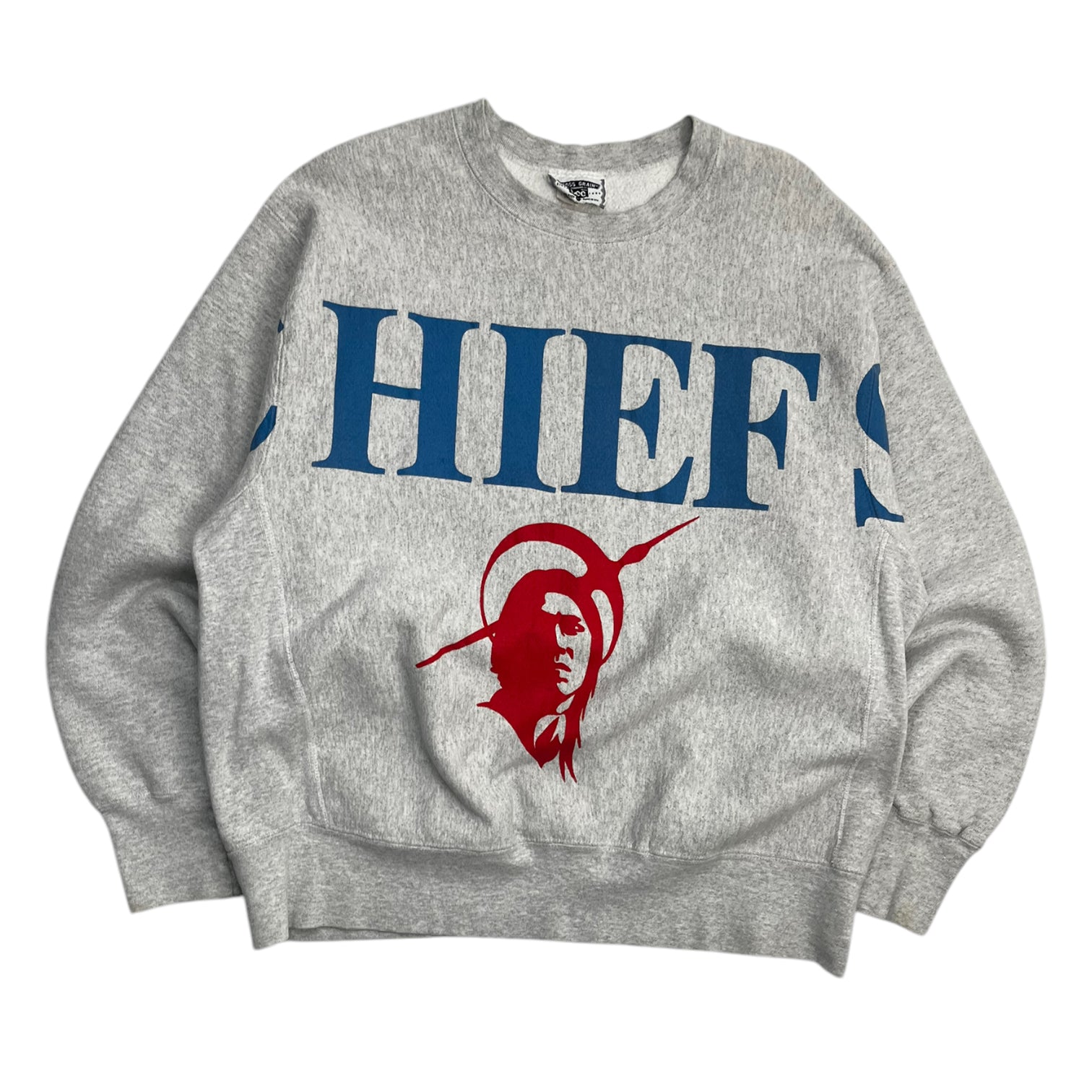 Vintage Chiefs Collegiate Style Crew Neck