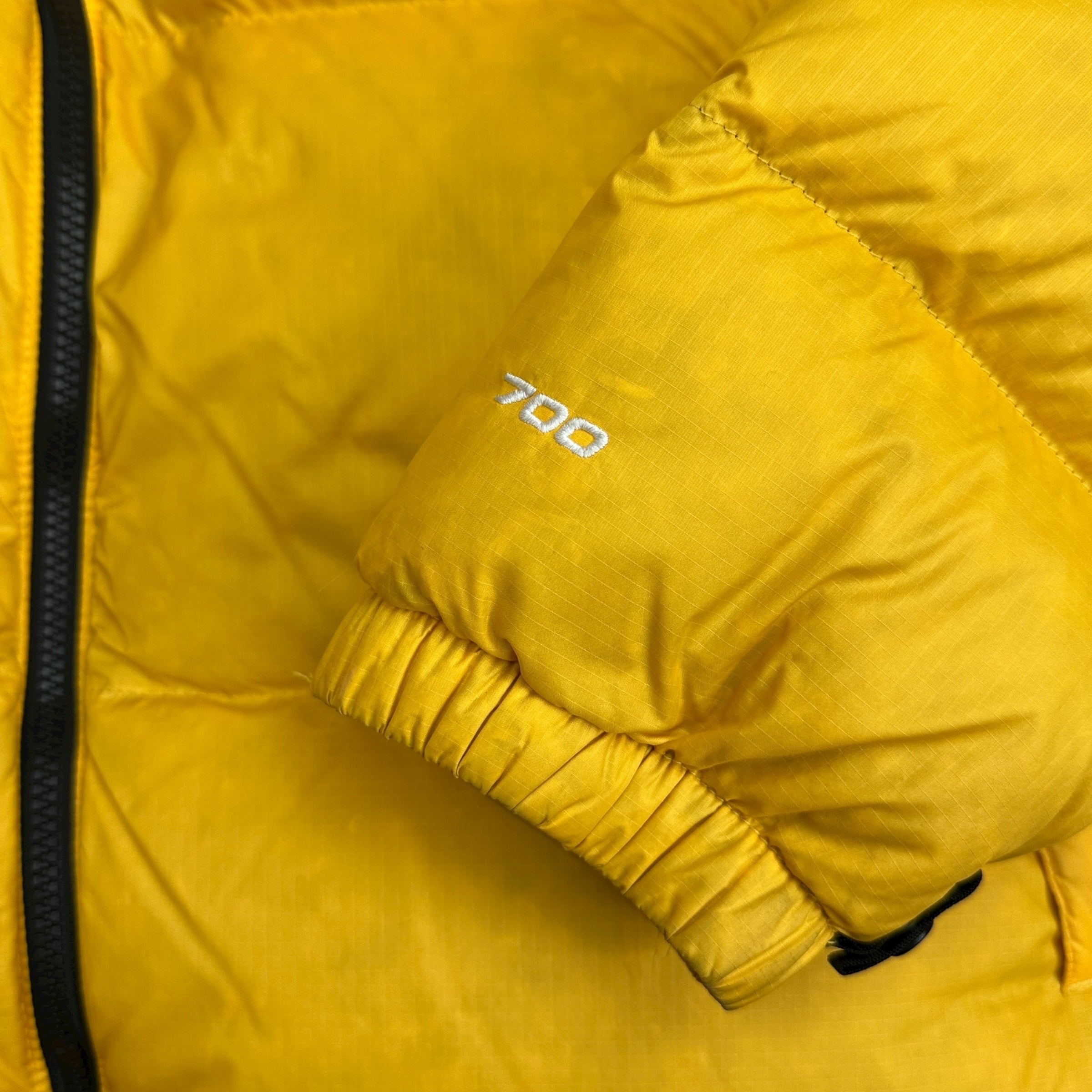 The North Face Nuptse 700 Fill Jacket Yellow
