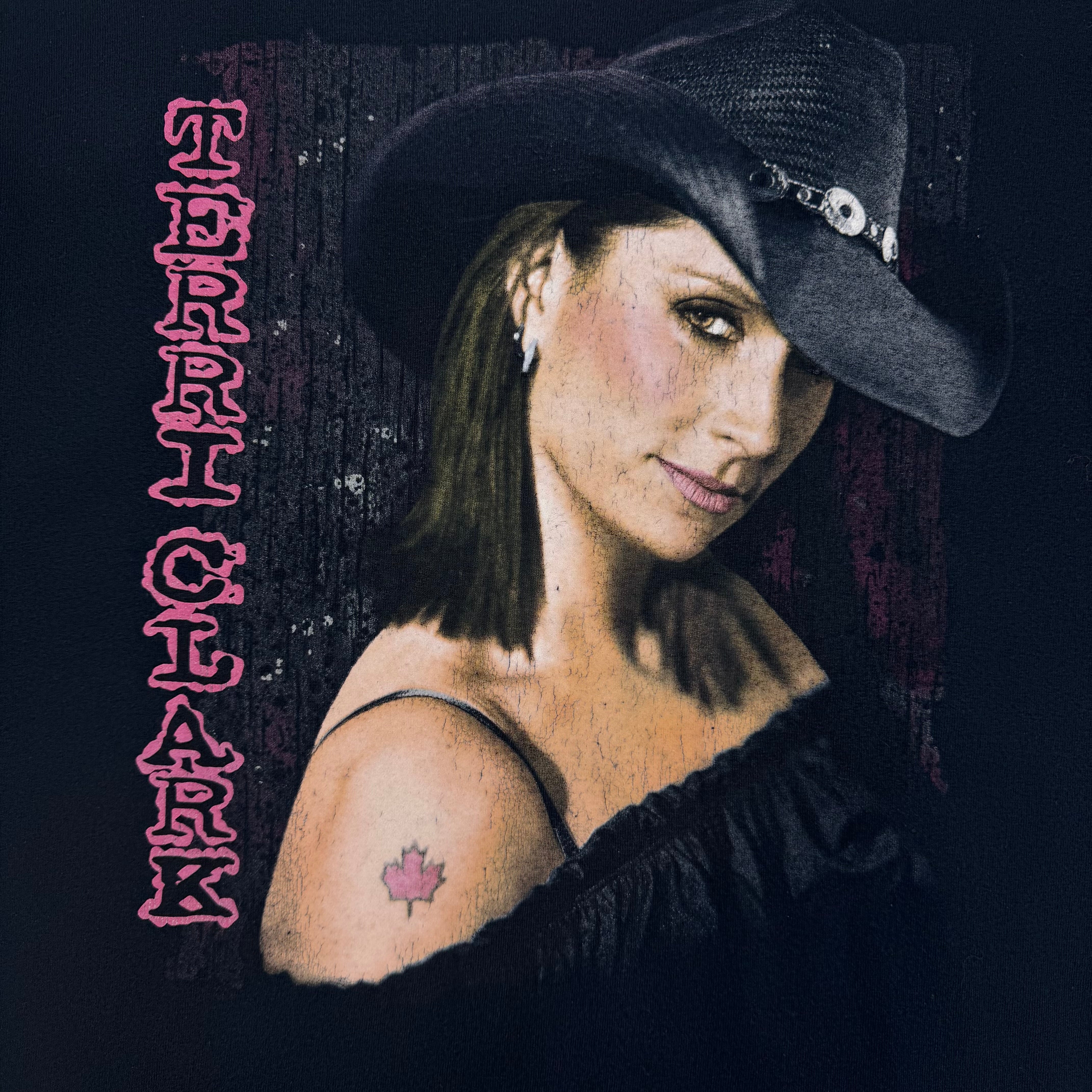 Vintage Terri Clark “Dirty Girls Go Everywhere” Tour Tee Black