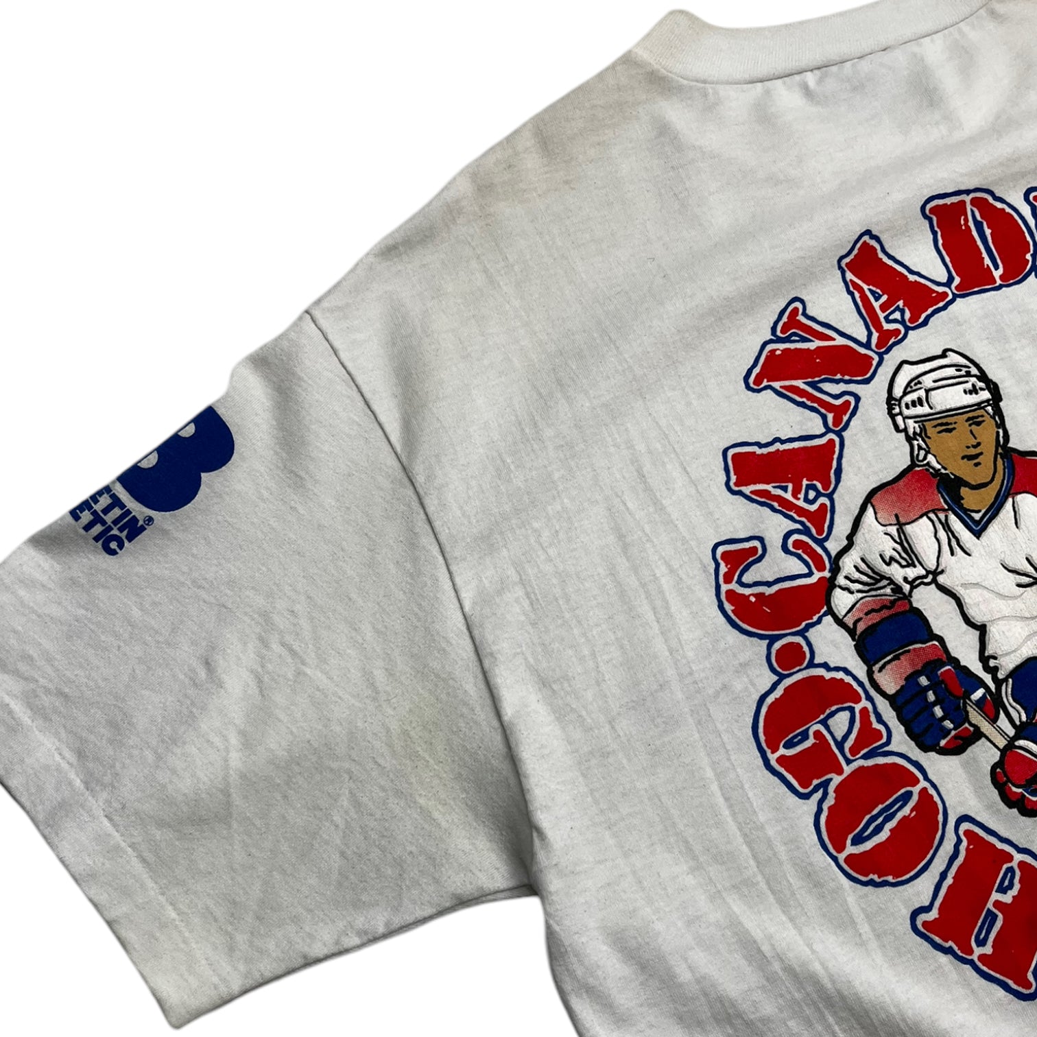 1990 Montreal Canadiens Bulletin T-Shirt