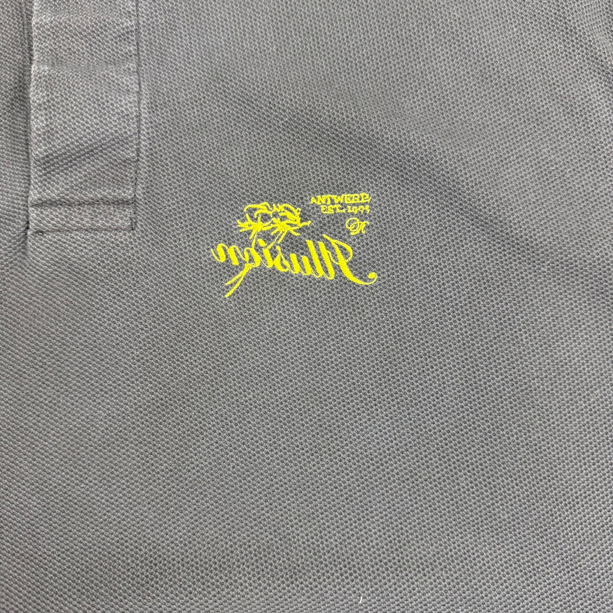 RAF Simons Illusion Polo Black