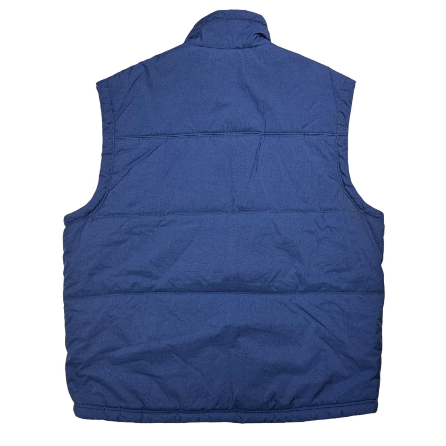 Vintage Nike Puffer Vest Blue