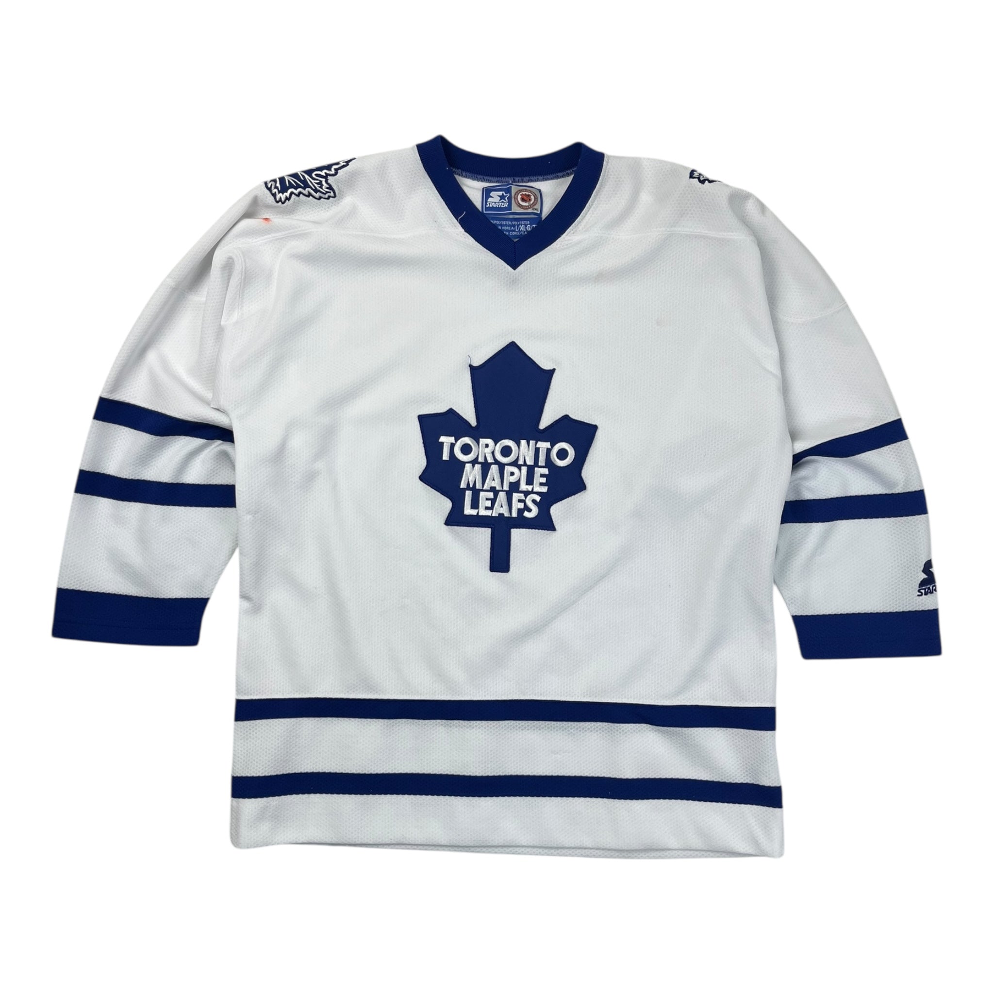 Vintage Toronto Maple Leafs Away Starter Jersey
