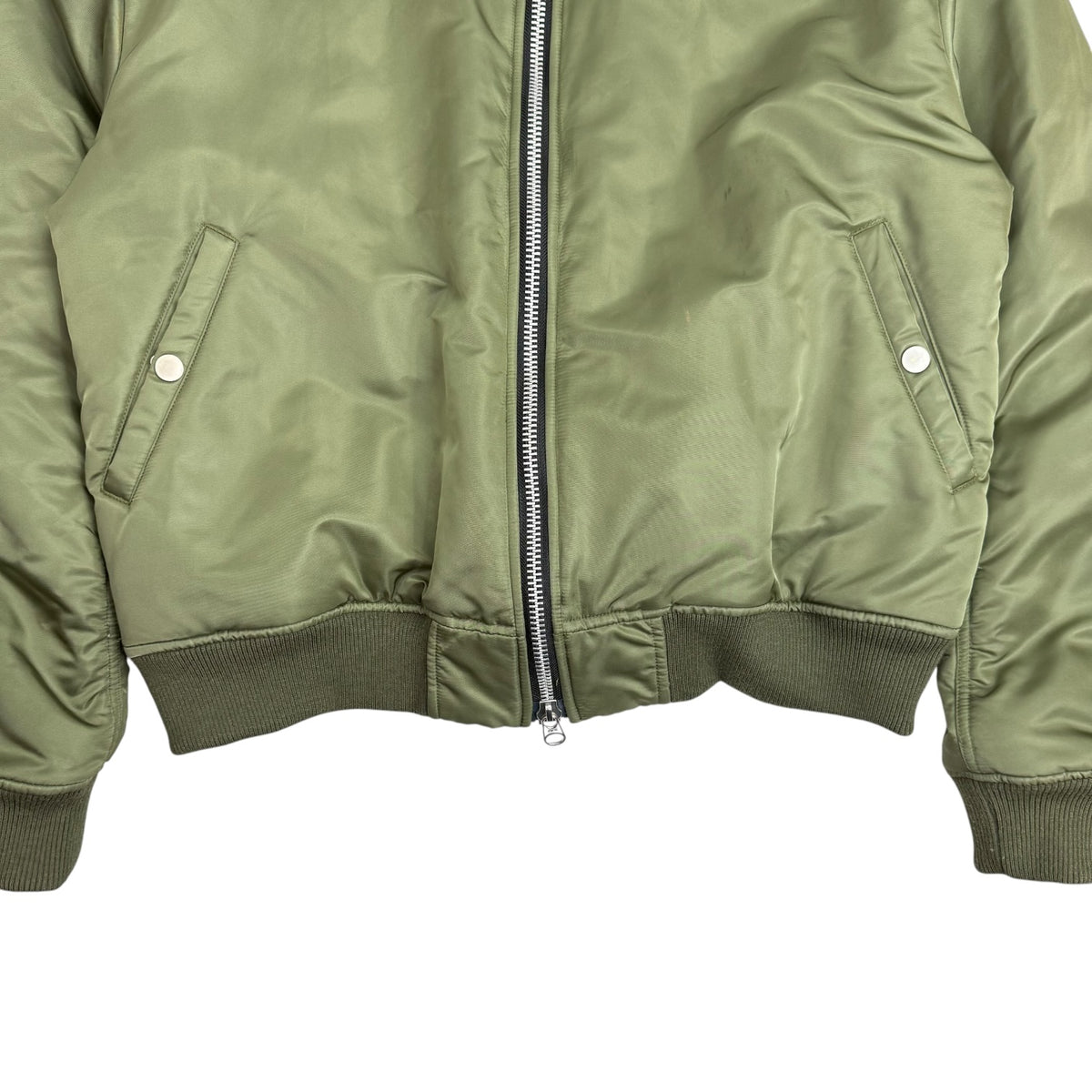 INSAIT Reversible Bomber Jacket Olive/White