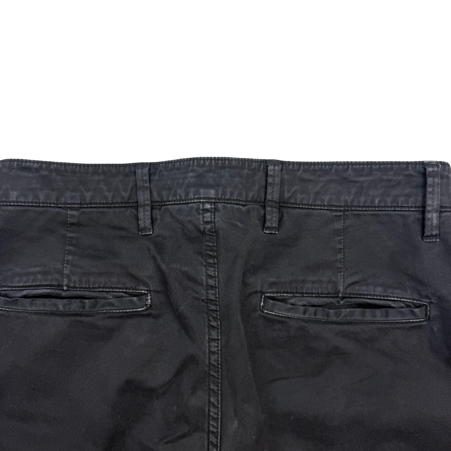 Off-White Diag Print Straight Leg Jeans Black