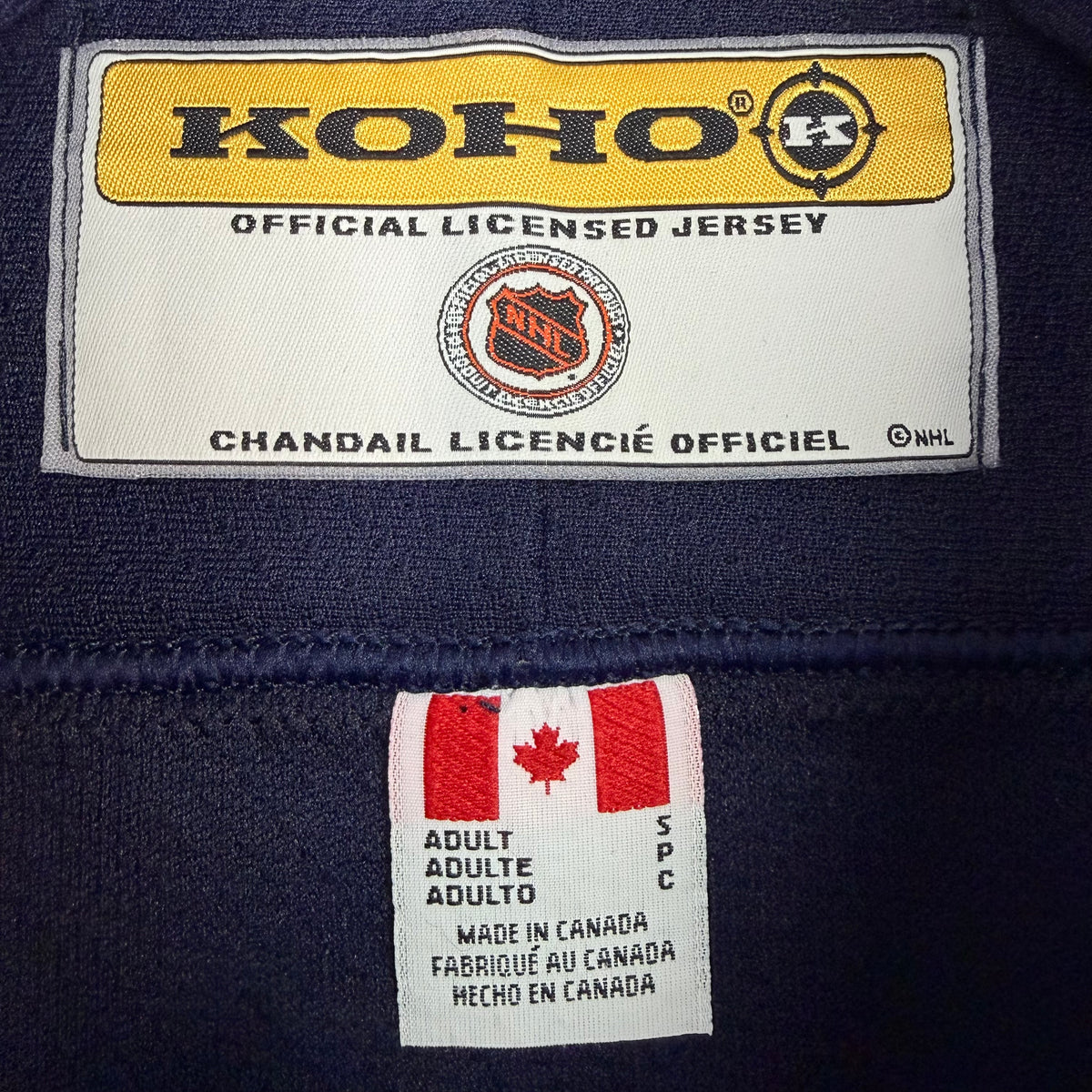 Vintage Edmonton Oilers Oil Drop Mike Greene Jersey Navy